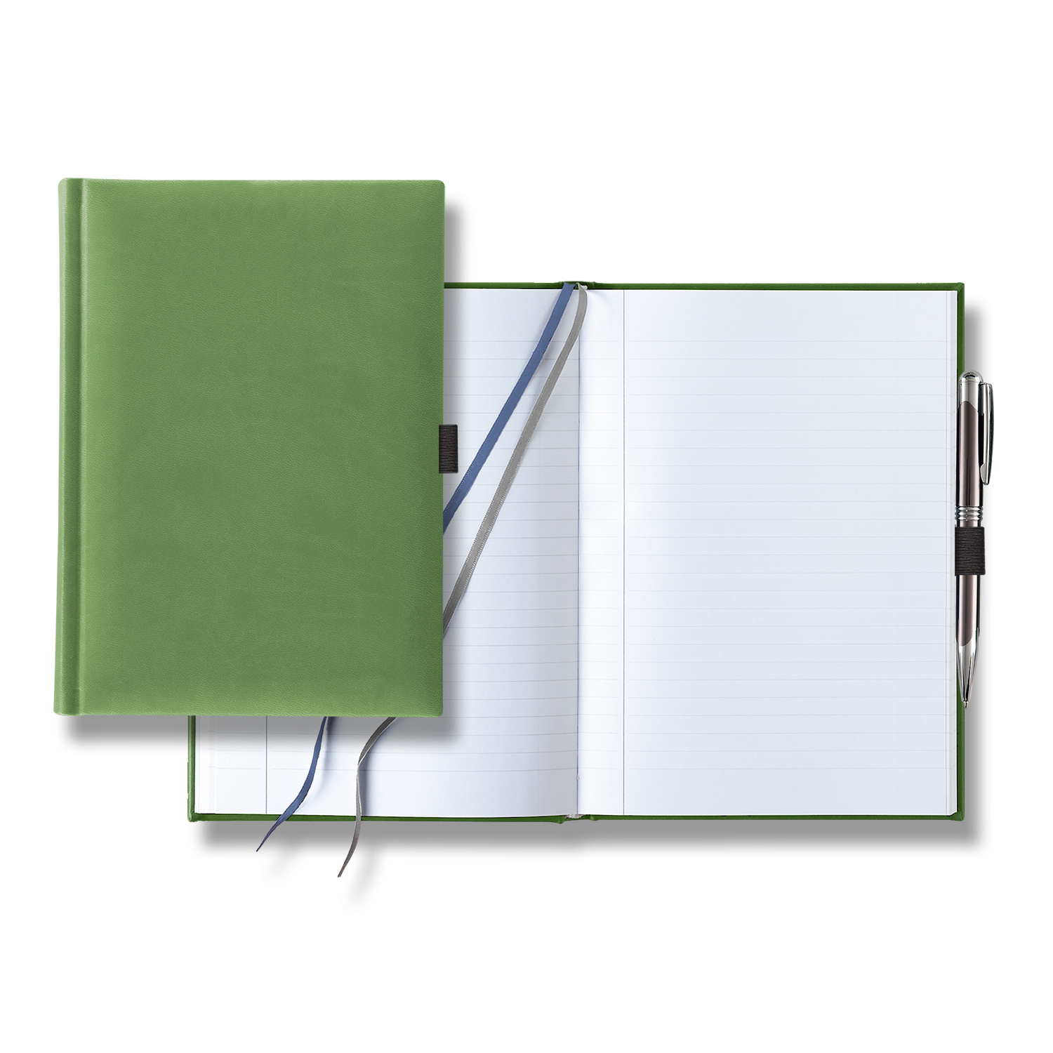 Picture of Castelli Tucson Grande Lined White Page Journal with Pen & Loop