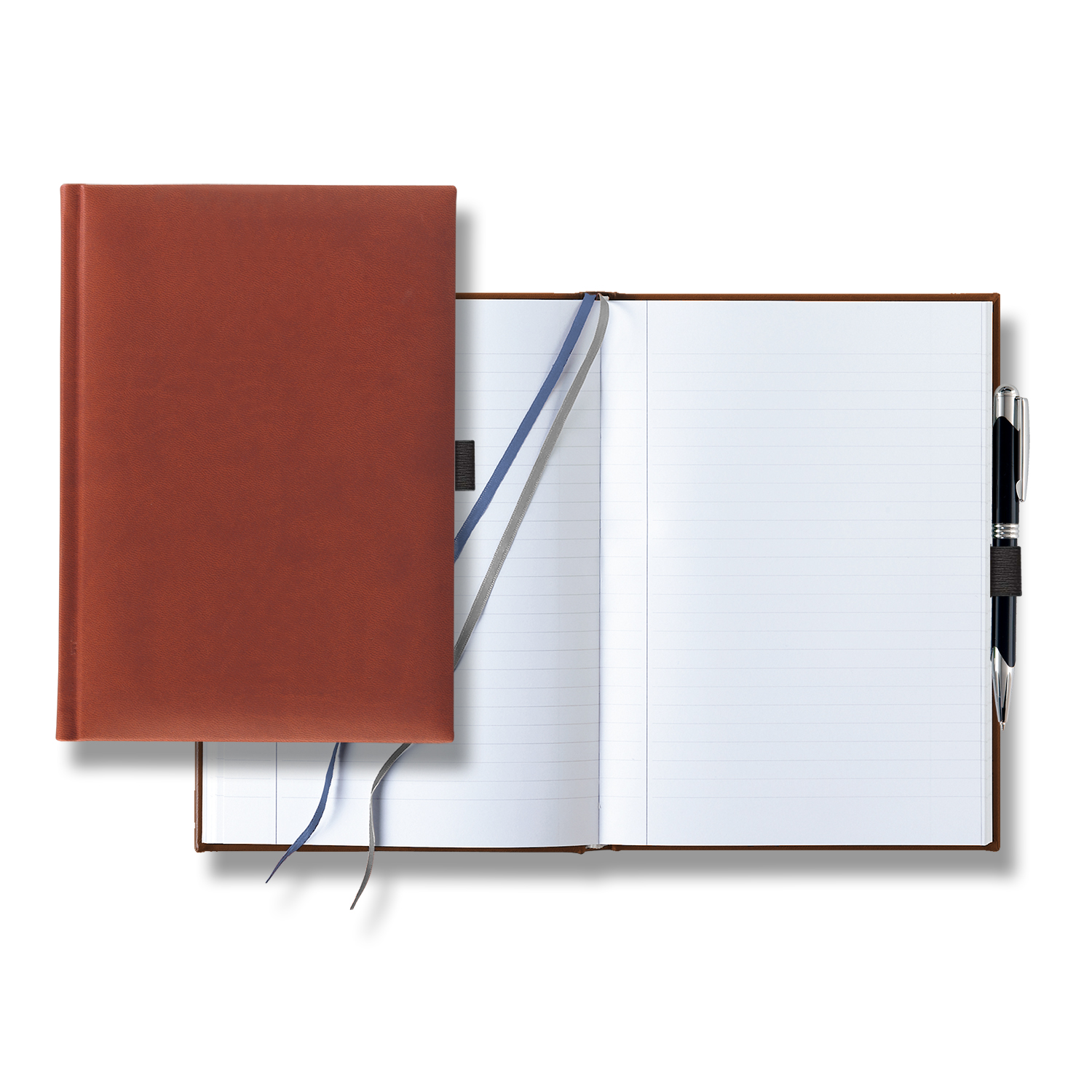 Picture of Castelli Tucson Grande Lined White Page Journal with Pen & Loop