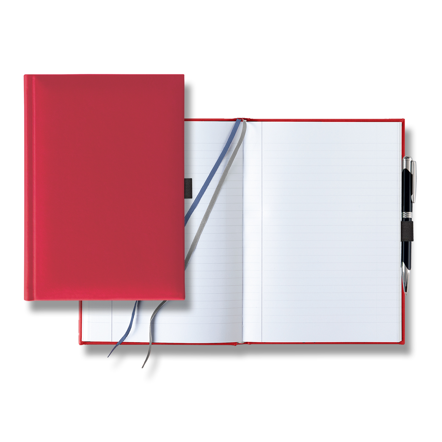 Picture of Castelli Tucson Grande Lined White Page Journal with Pen & Loop