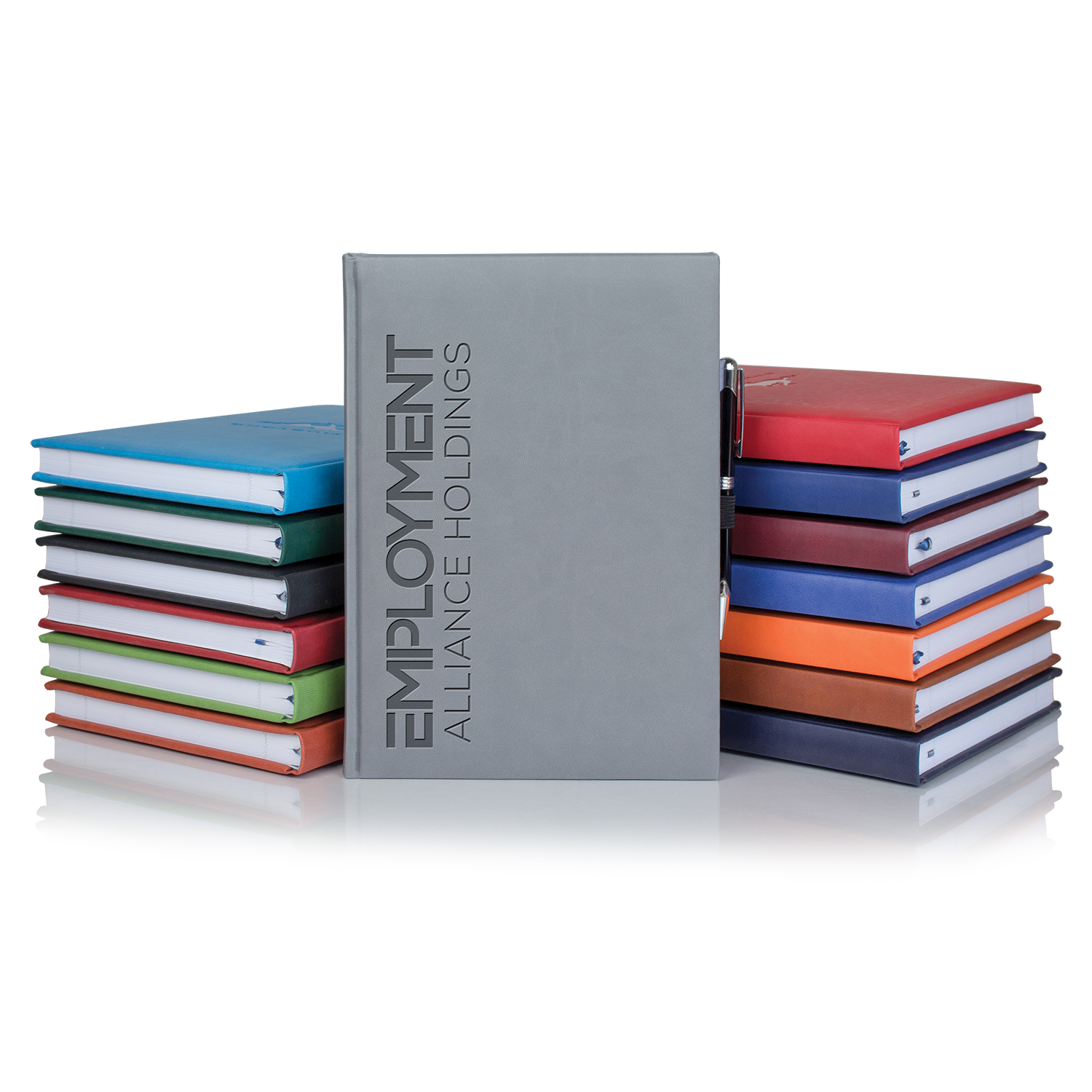 Picture of Castelli Tucson Grande Lined White Page Journal with Pen & Loop