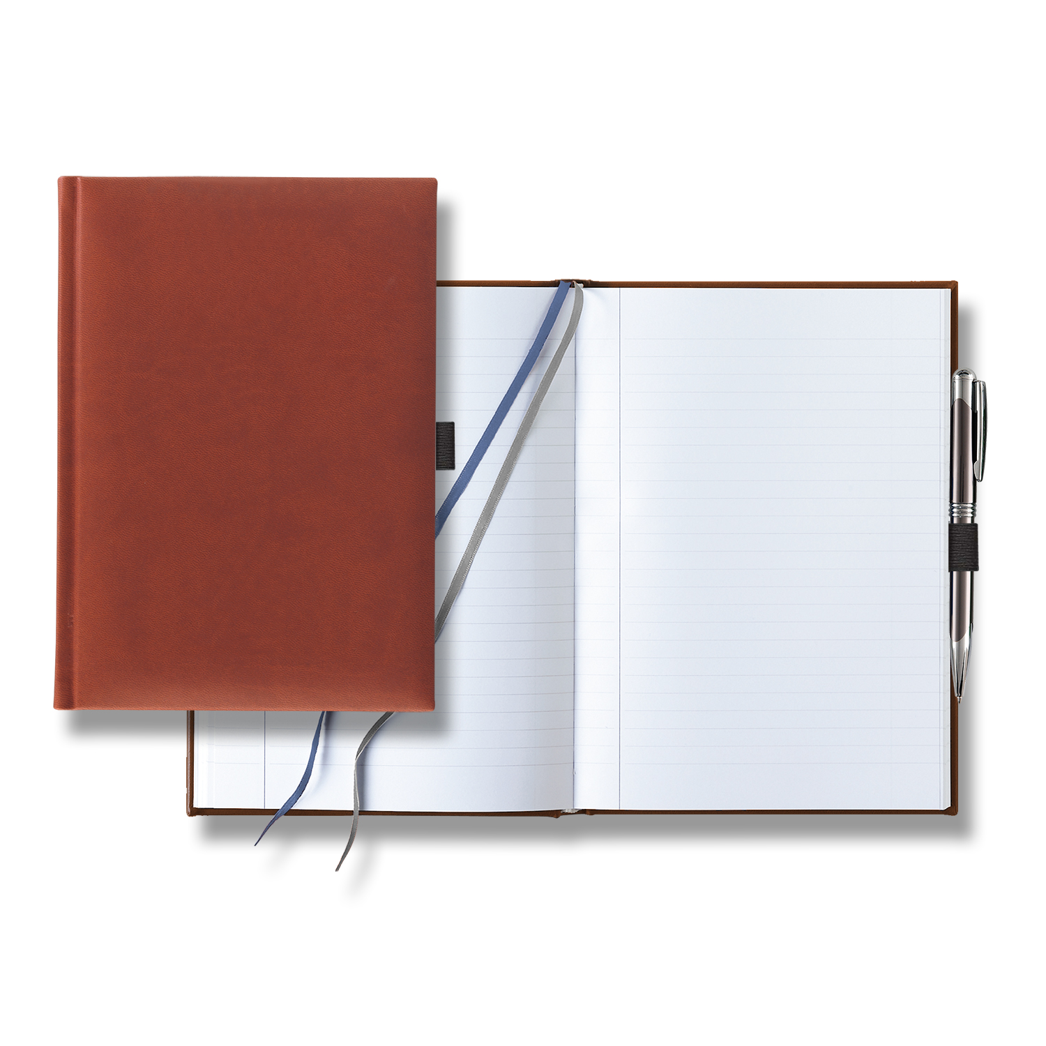 Picture of Castelli Tucson Grande Lined White Page Journal with Pen & Loop
