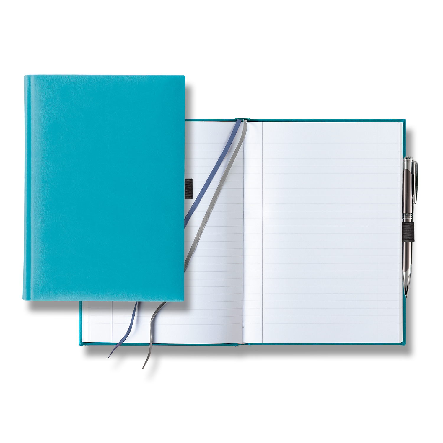 Picture of Castelli Tucson Grande Lined White Page Journal with Pen & Loop