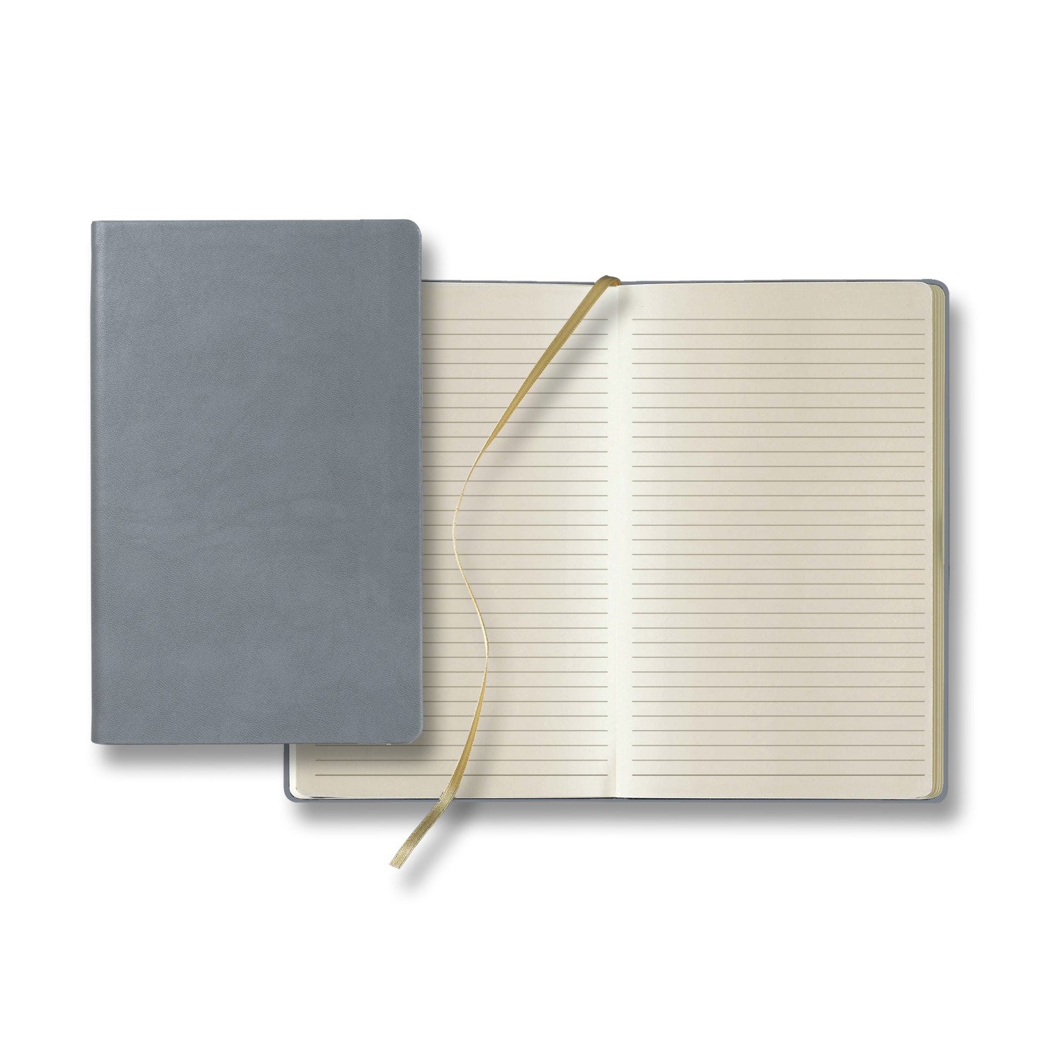 Picture of Castelli Tucson Slim Medio Lined Ivory Page Journal