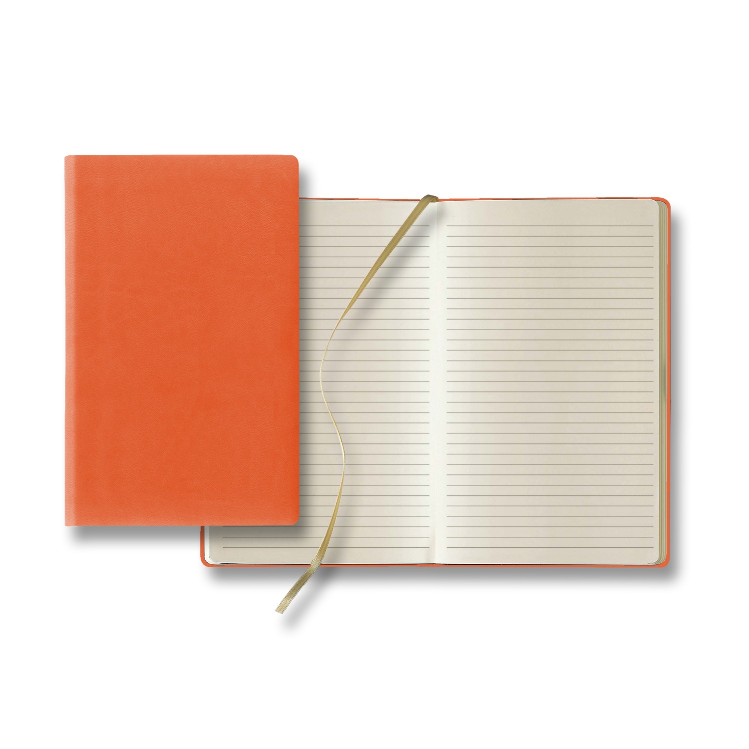 Picture of Castelli Tucson Slim Medio Lined Ivory Page Journal
