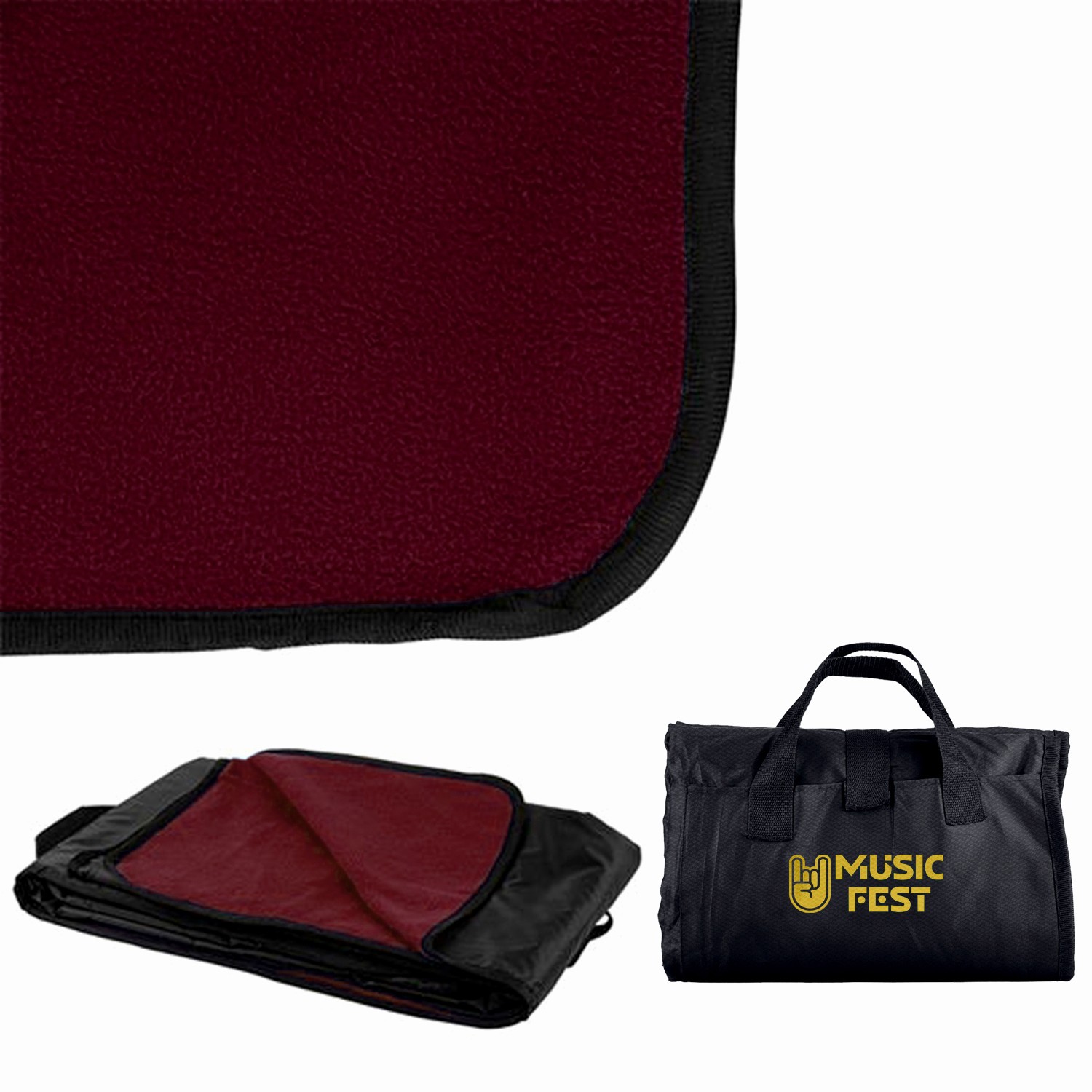 Picture of Fleece / Nylon Picnic Blanket