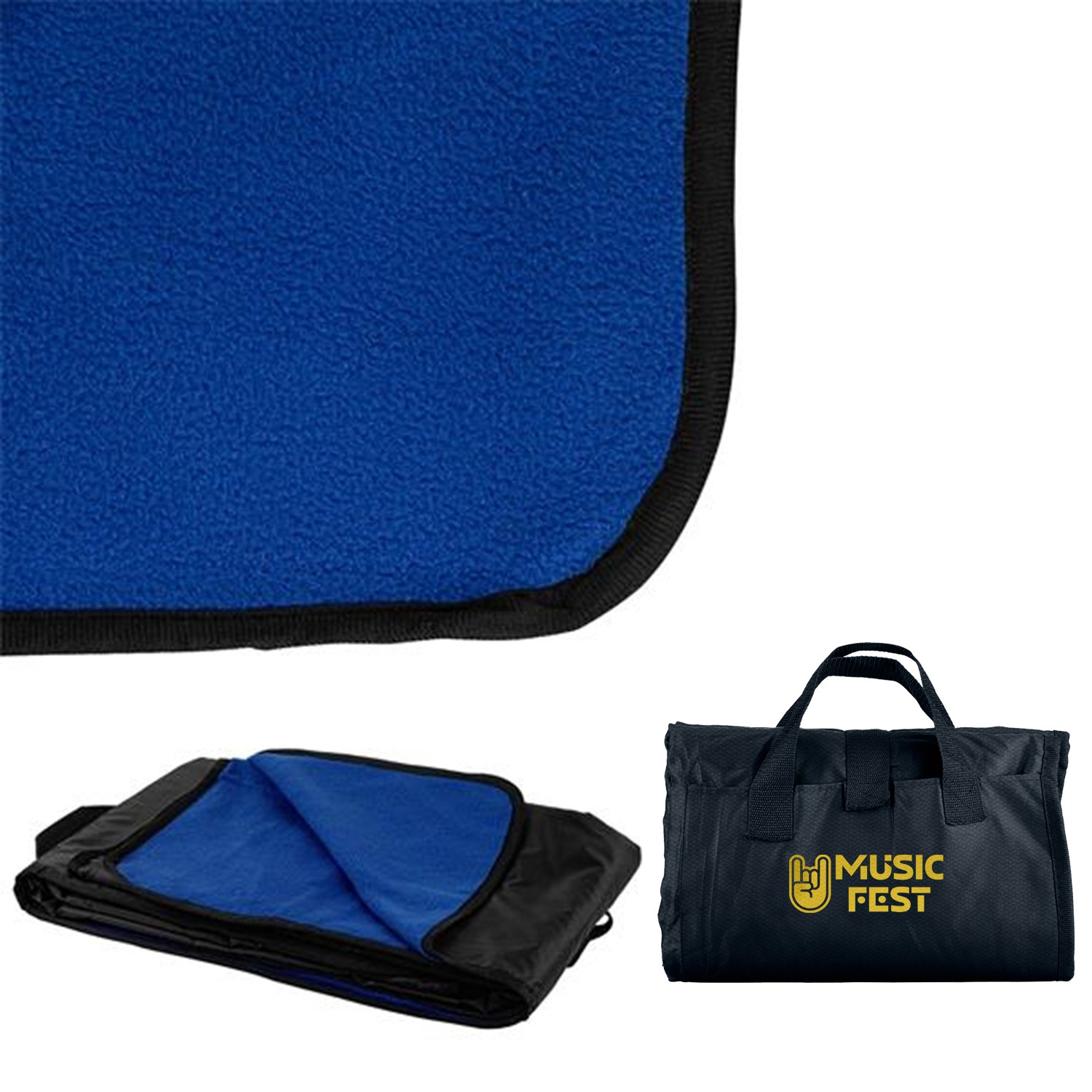 Picture of Fleece / Nylon Picnic Blanket