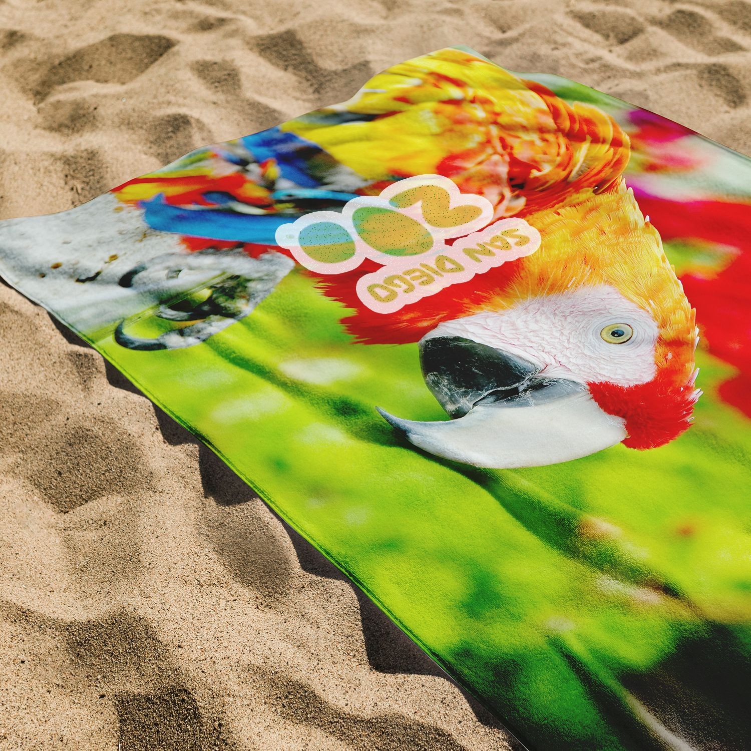 Picture of Dye Sublimated Large Beach Towel