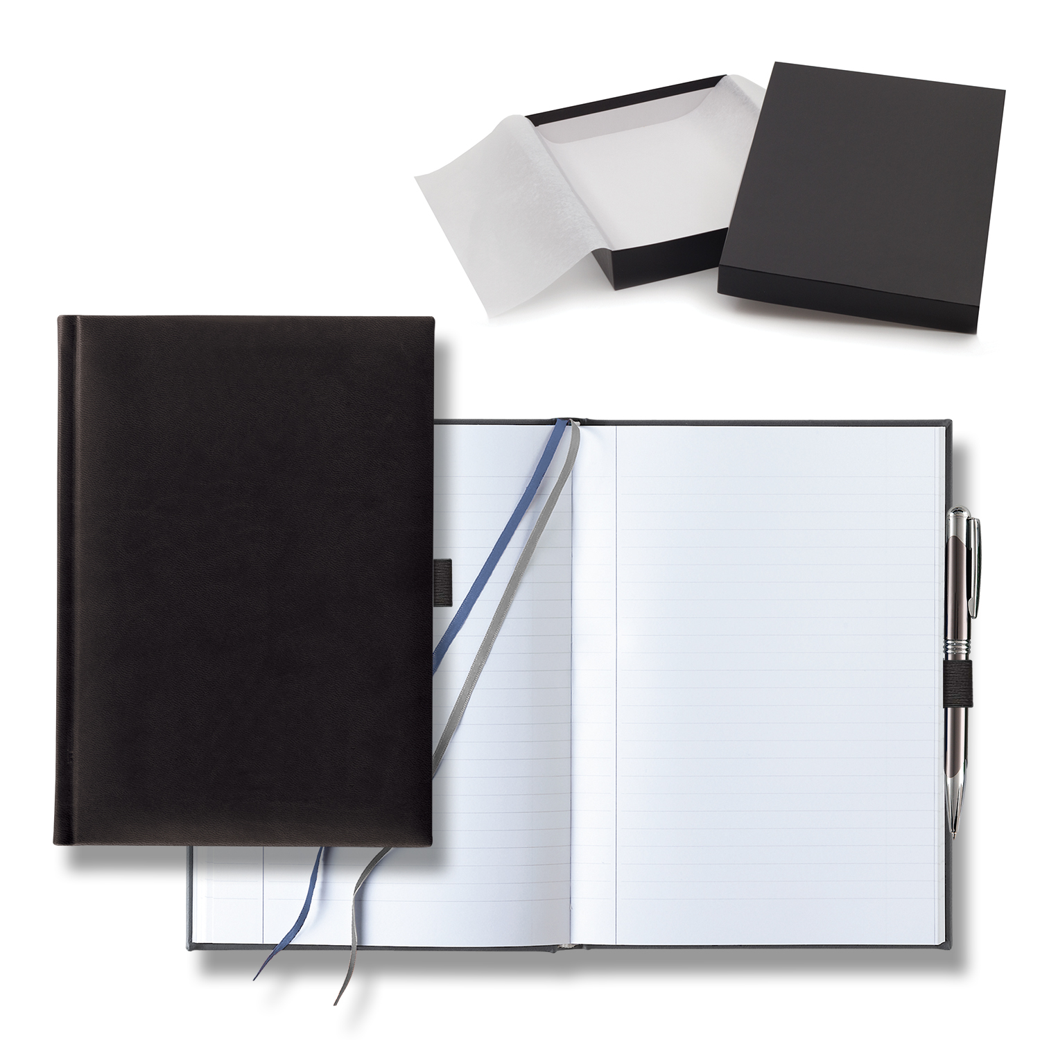 Picture of Castelli Tucson Grande Lined White Page Journal Gift Set