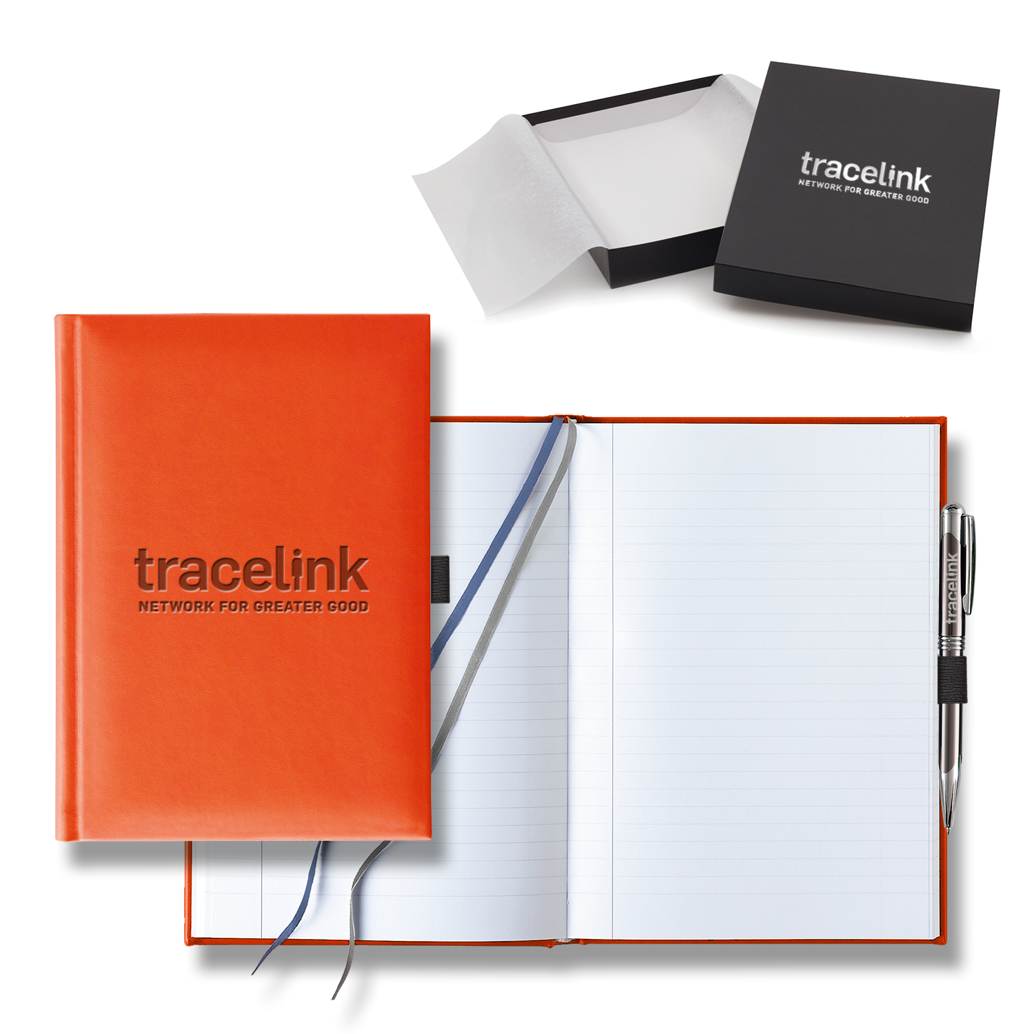 Picture of Castelli Tucson Grande Lined White Page Journal Gift Set