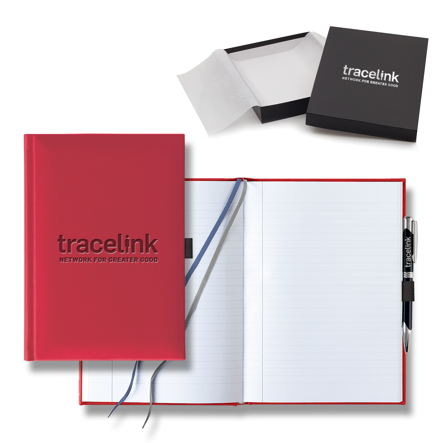 Picture of Castelli Tucson Grande Lined White Page Journal Gift Set