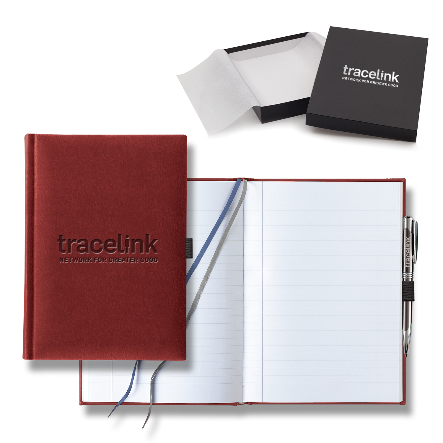 Picture of Castelli Tucson Grande Lined White Page Journal Gift Set