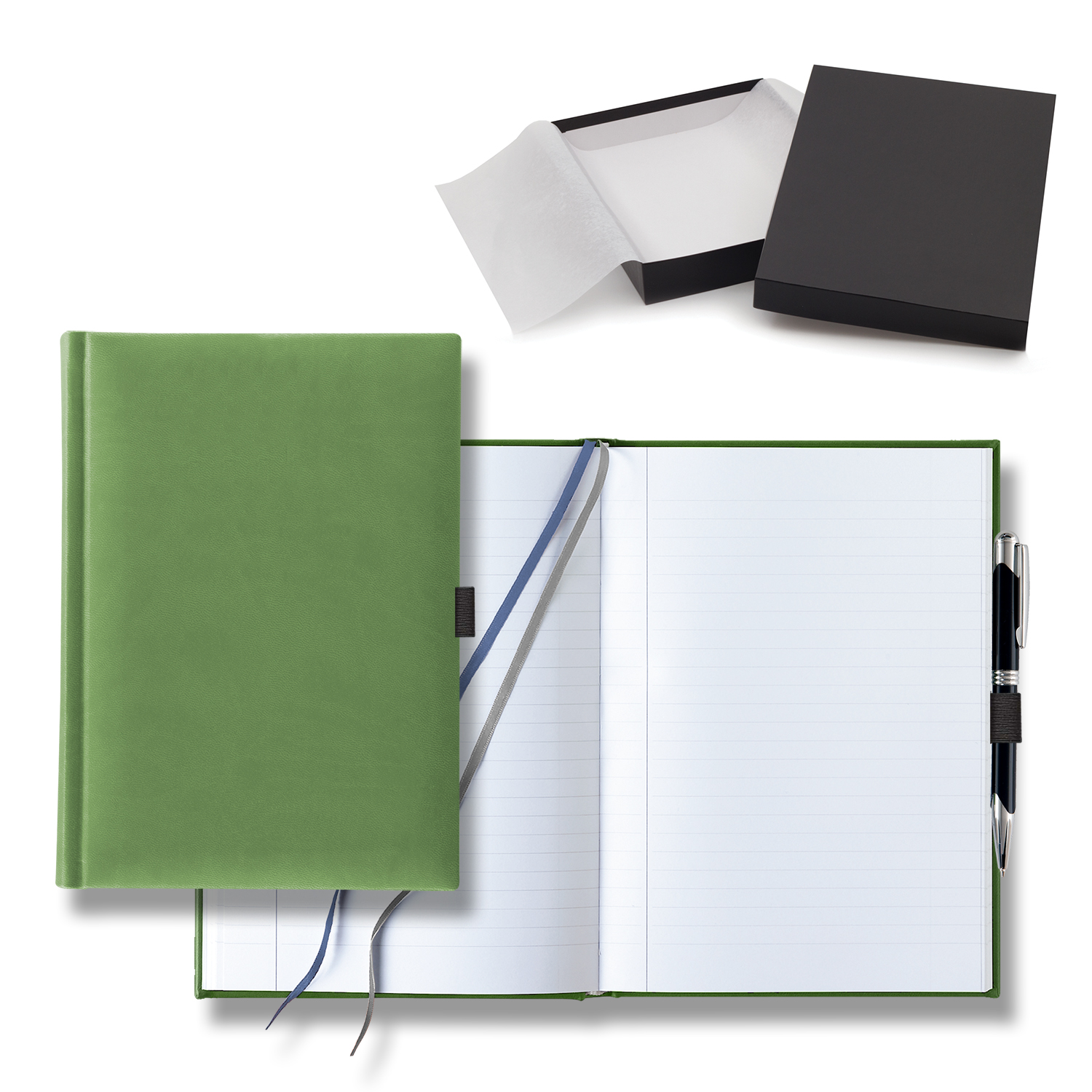 Picture of Castelli Tucson Grande Lined White Page Journal Gift Set