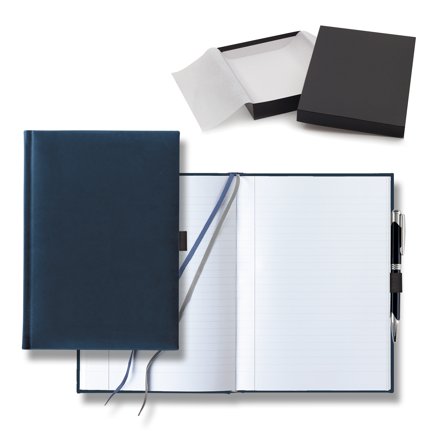 Picture of Castelli Tucson Grande Lined White Page Journal Gift Set