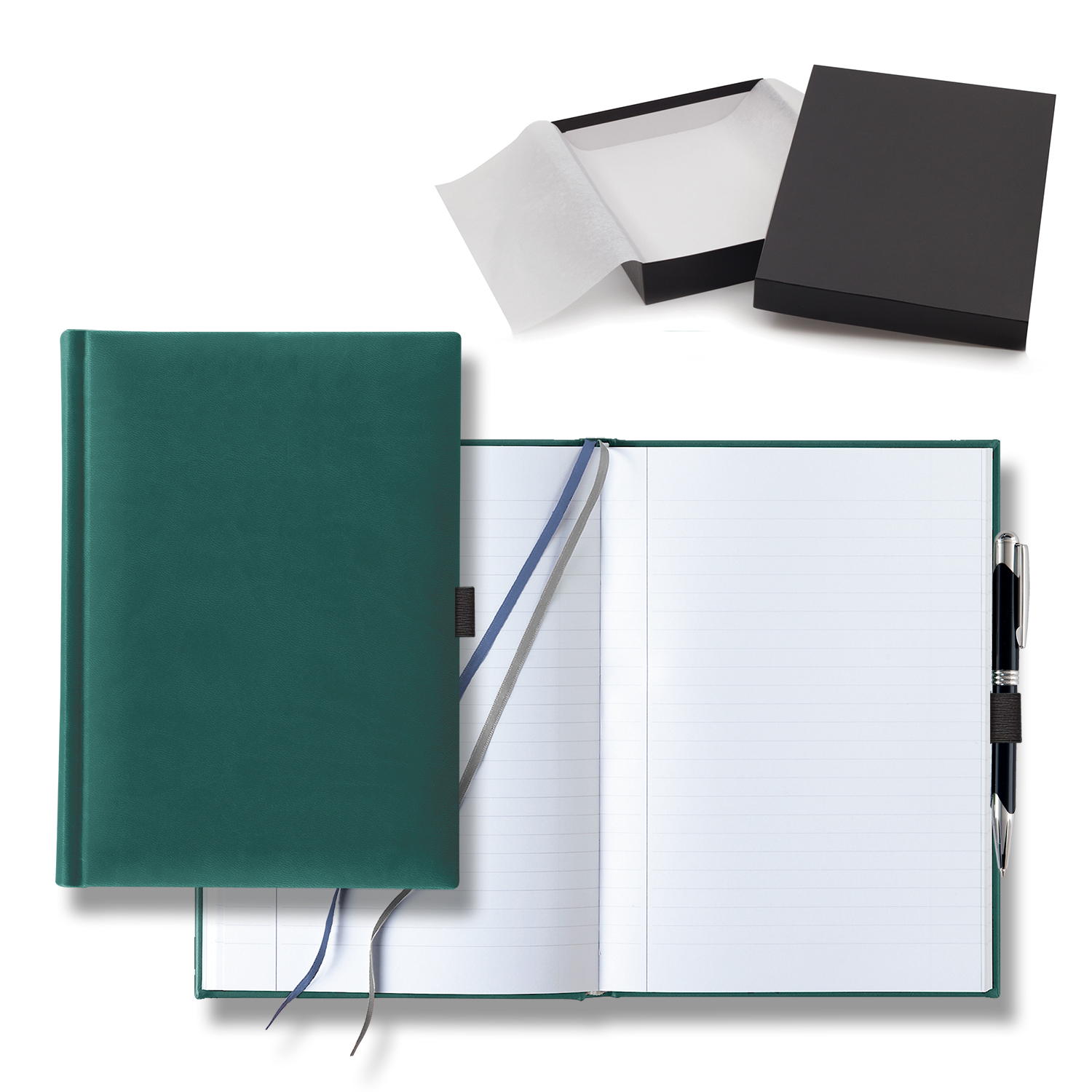 Picture of Castelli Tucson Grande Lined White Page Journal Gift Set