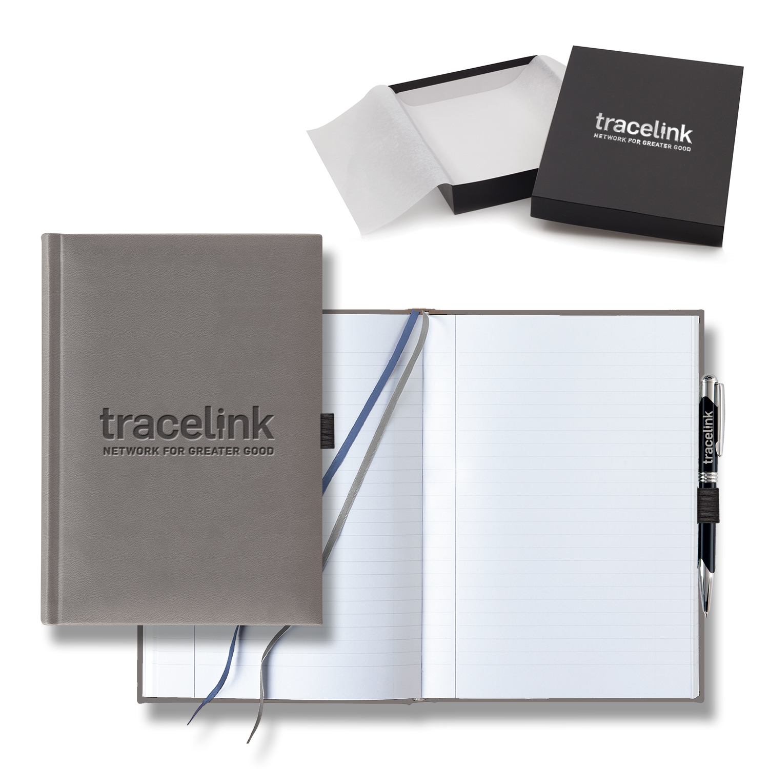 Picture of Castelli Tucson Grande Lined White Page Journal Gift Set