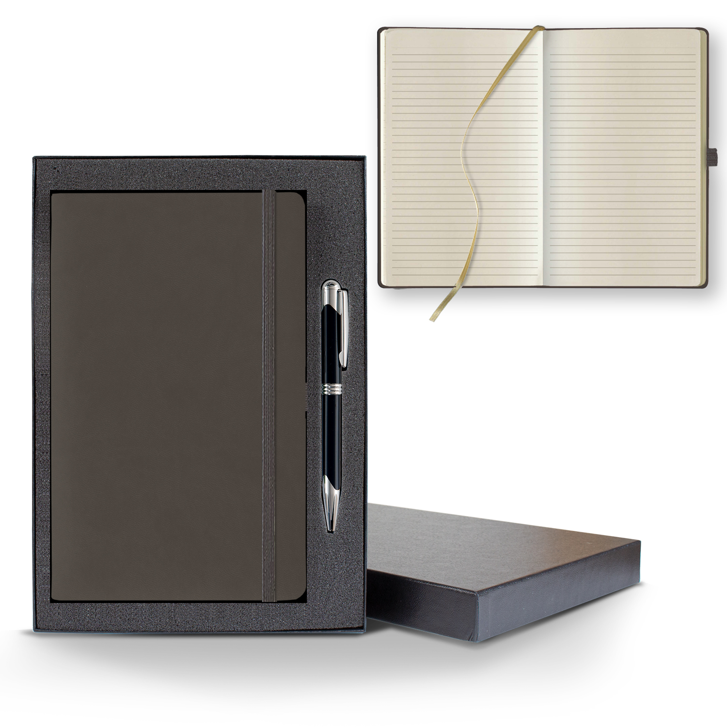 Picture of Castelli Tucson Medio Lined Ivory Page Journal Gift Set