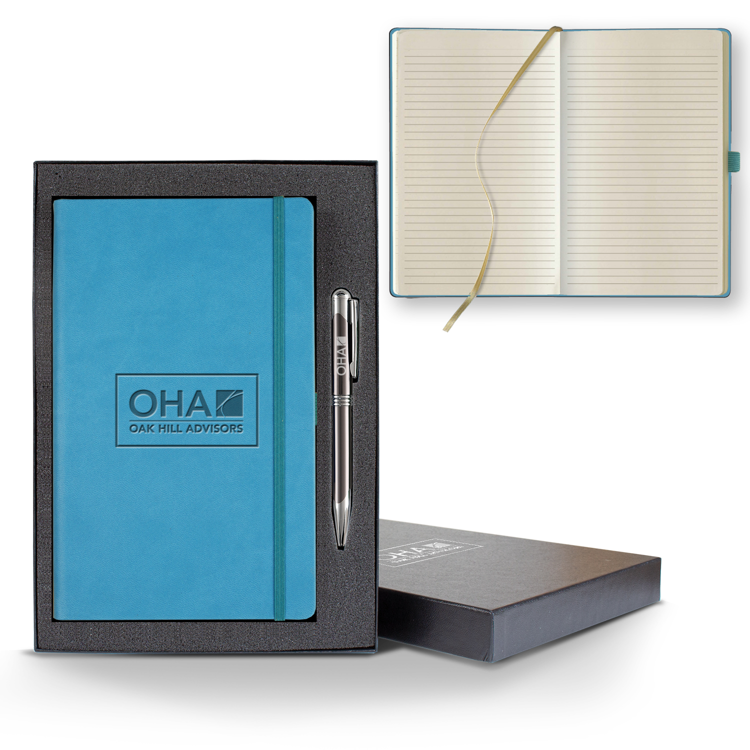 Picture of Castelli Tucson Medio Lined Ivory Page Journal Gift Set