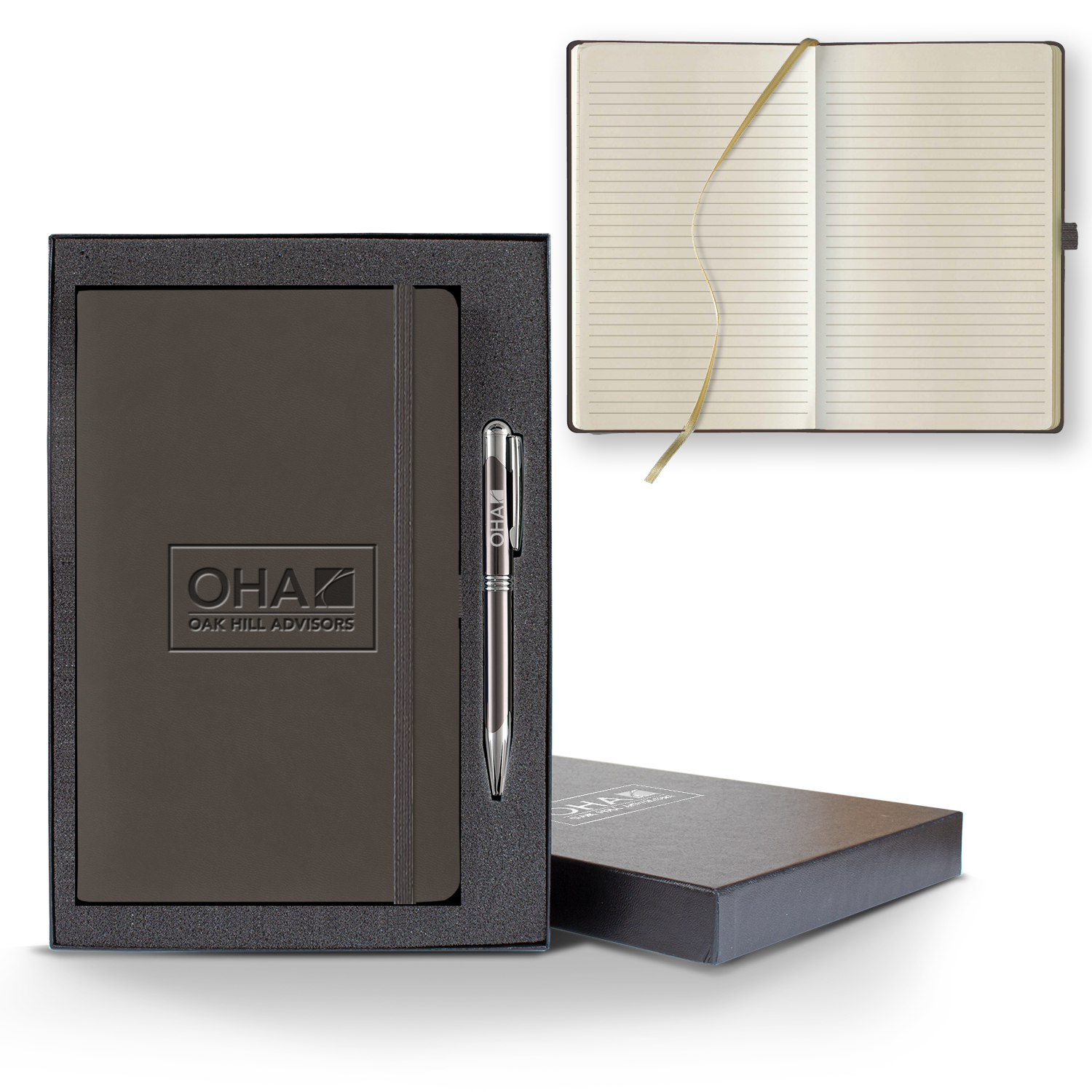 Picture of Castelli Tucson Medio Lined Ivory Page Journal Gift Set