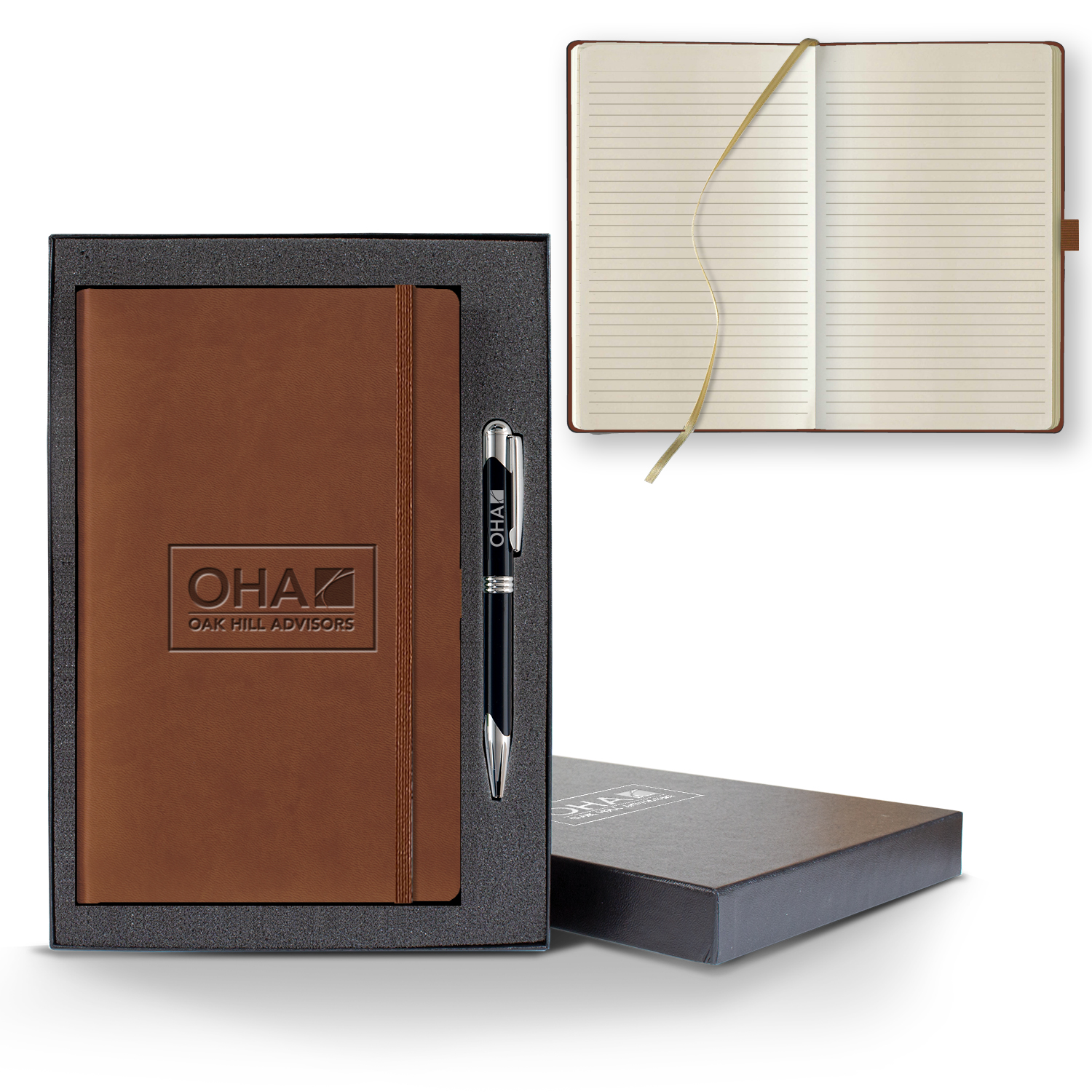 Picture of Castelli Tucson Medio Lined Ivory Page Journal Gift Set