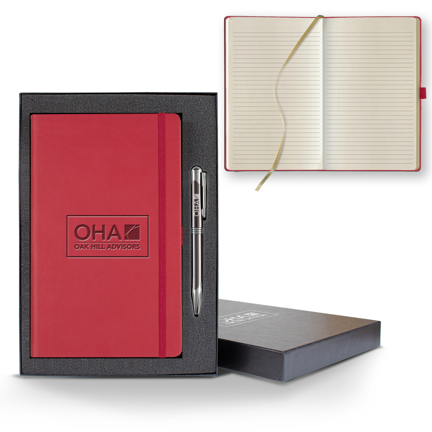 Picture of Castelli Tucson Medio Lined Ivory Page Journal Gift Set