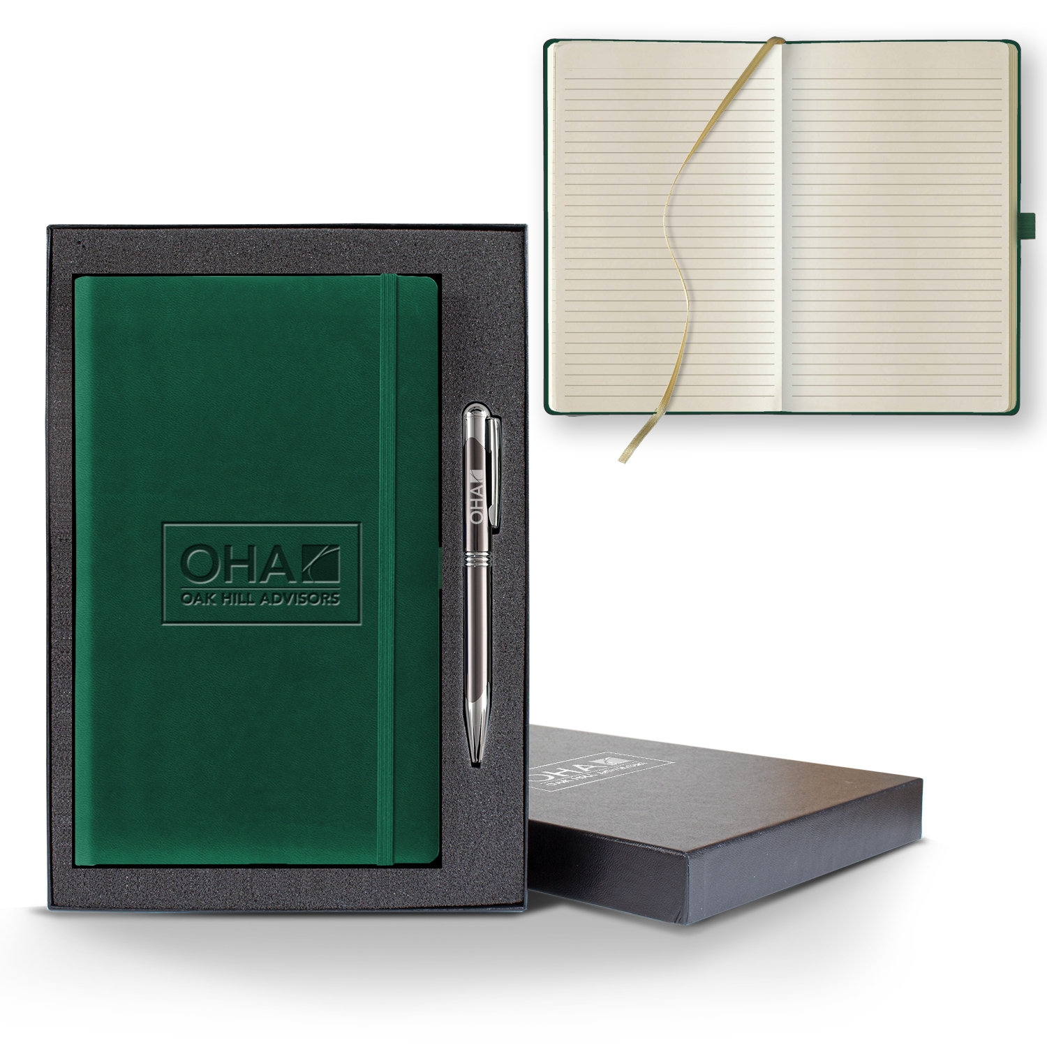 Picture of Castelli Tucson Medio Lined Ivory Page Journal Gift Set