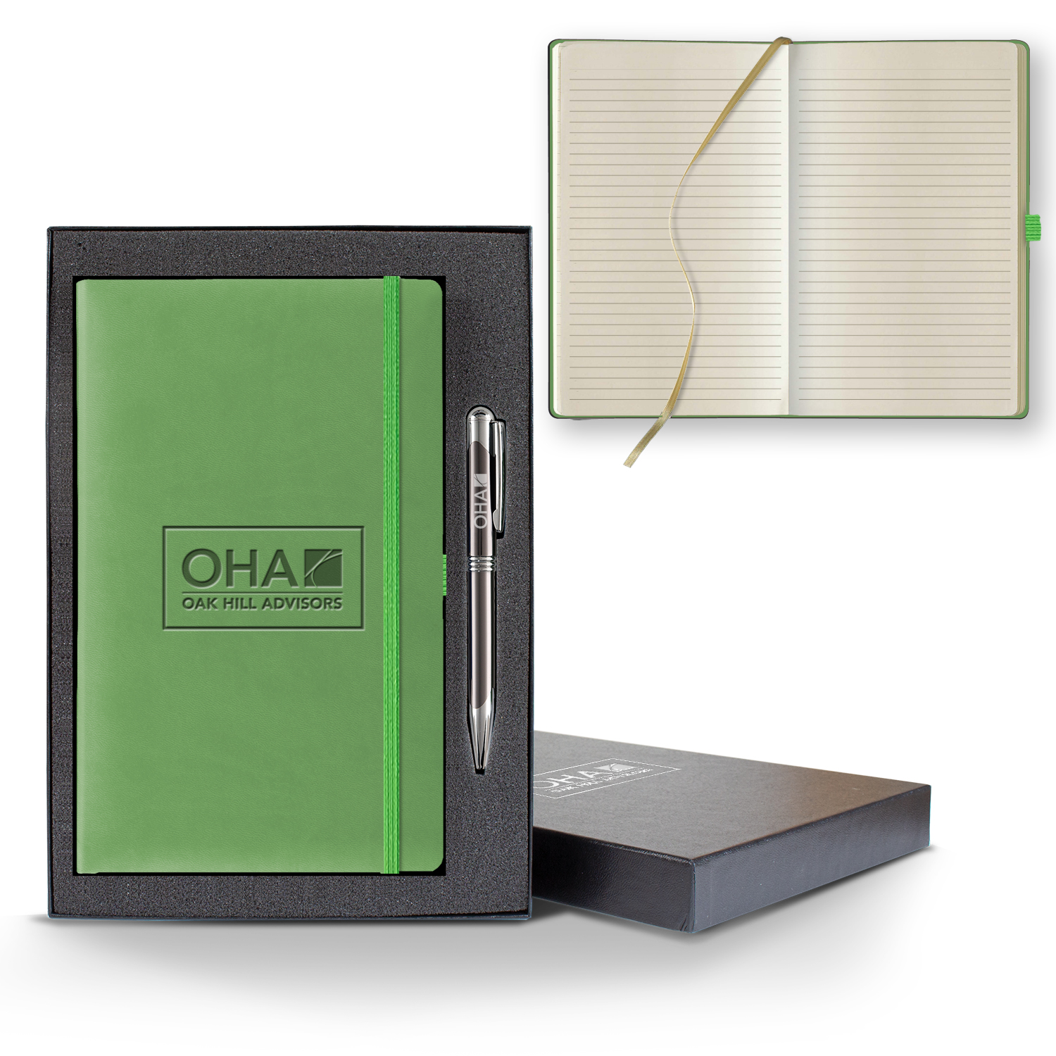 Picture of Castelli Tucson Medio Lined Ivory Page Journal Gift Set