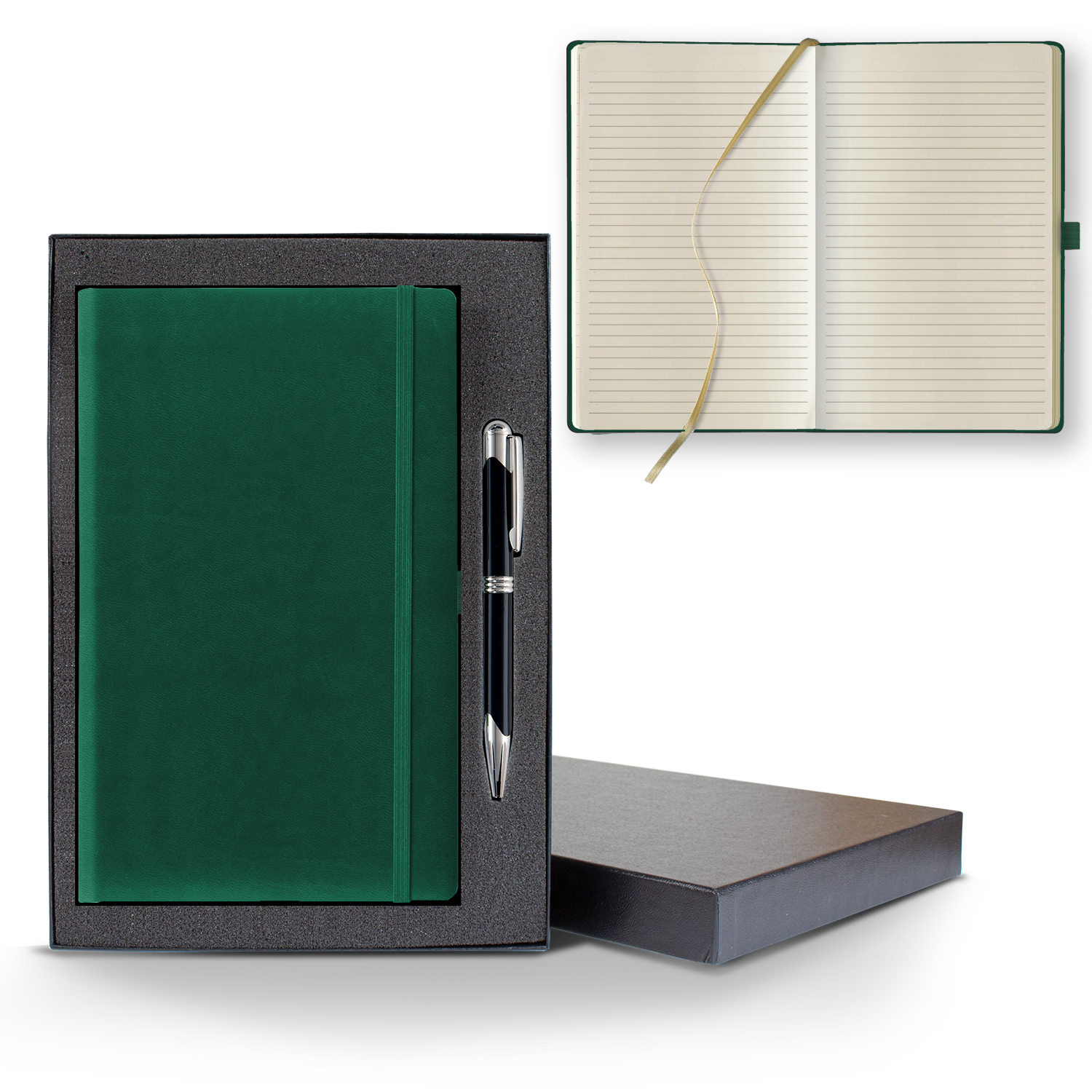 Picture of Castelli Tucson Medio Lined Ivory Page Journal Gift Set