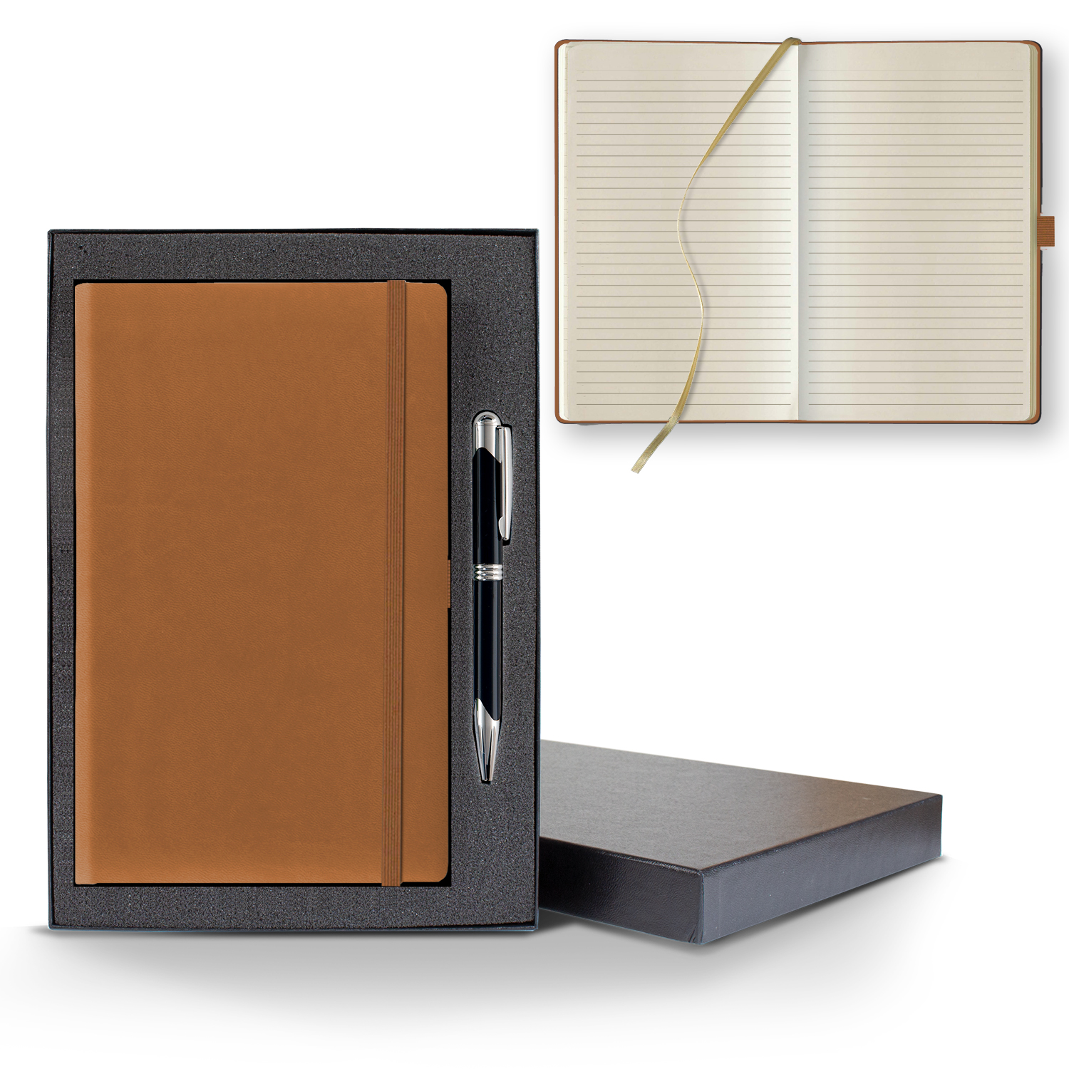 Picture of Castelli Tucson Medio Lined Ivory Page Journal Gift Set