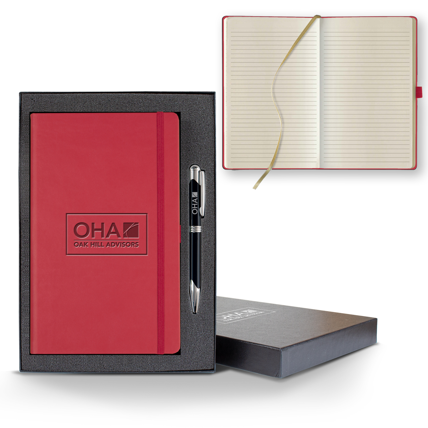 Picture of Castelli Tucson Medio Lined Ivory Page Journal Gift Set