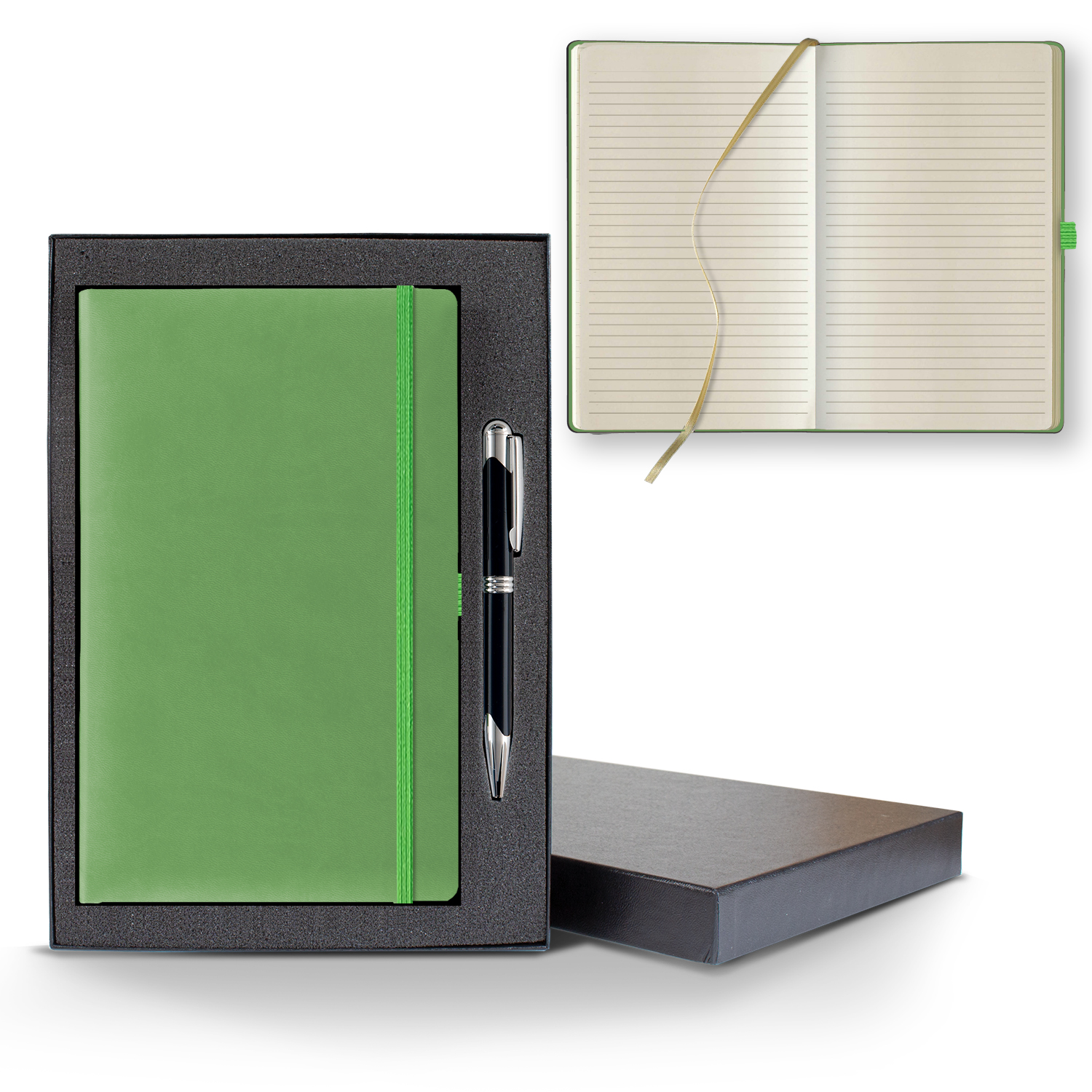Picture of Castelli Tucson Medio Lined Ivory Page Journal Gift Set