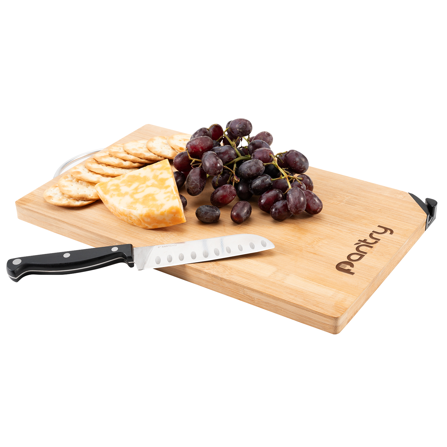 Picture of Bamboo Cutting Board w/Knife Sharpener