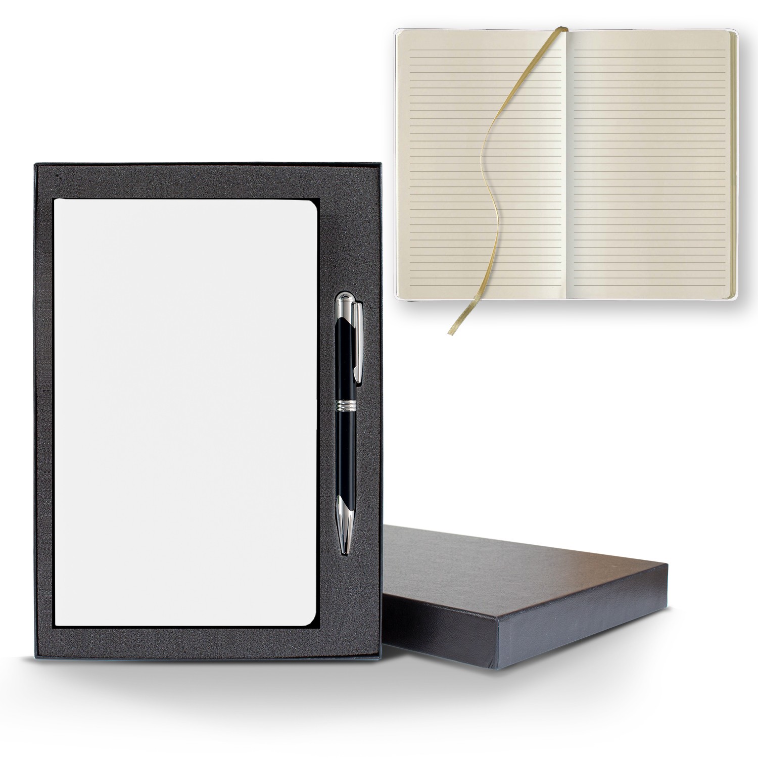 Picture of Castelli Matra Slim Medio Lined Ivory Page Journal Gift Set