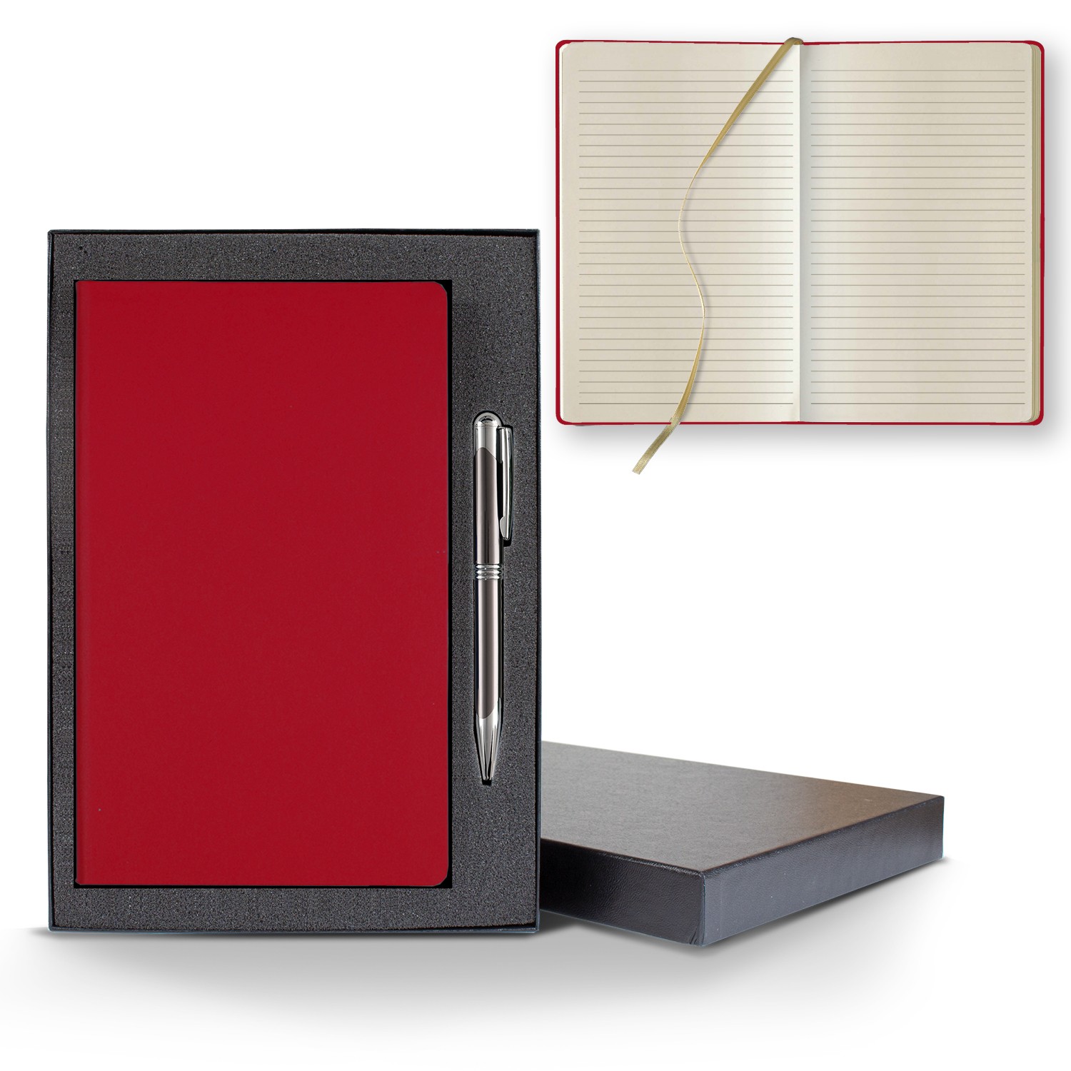 Picture of Castelli Matra Slim Medio Lined Ivory Page Journal Gift Set