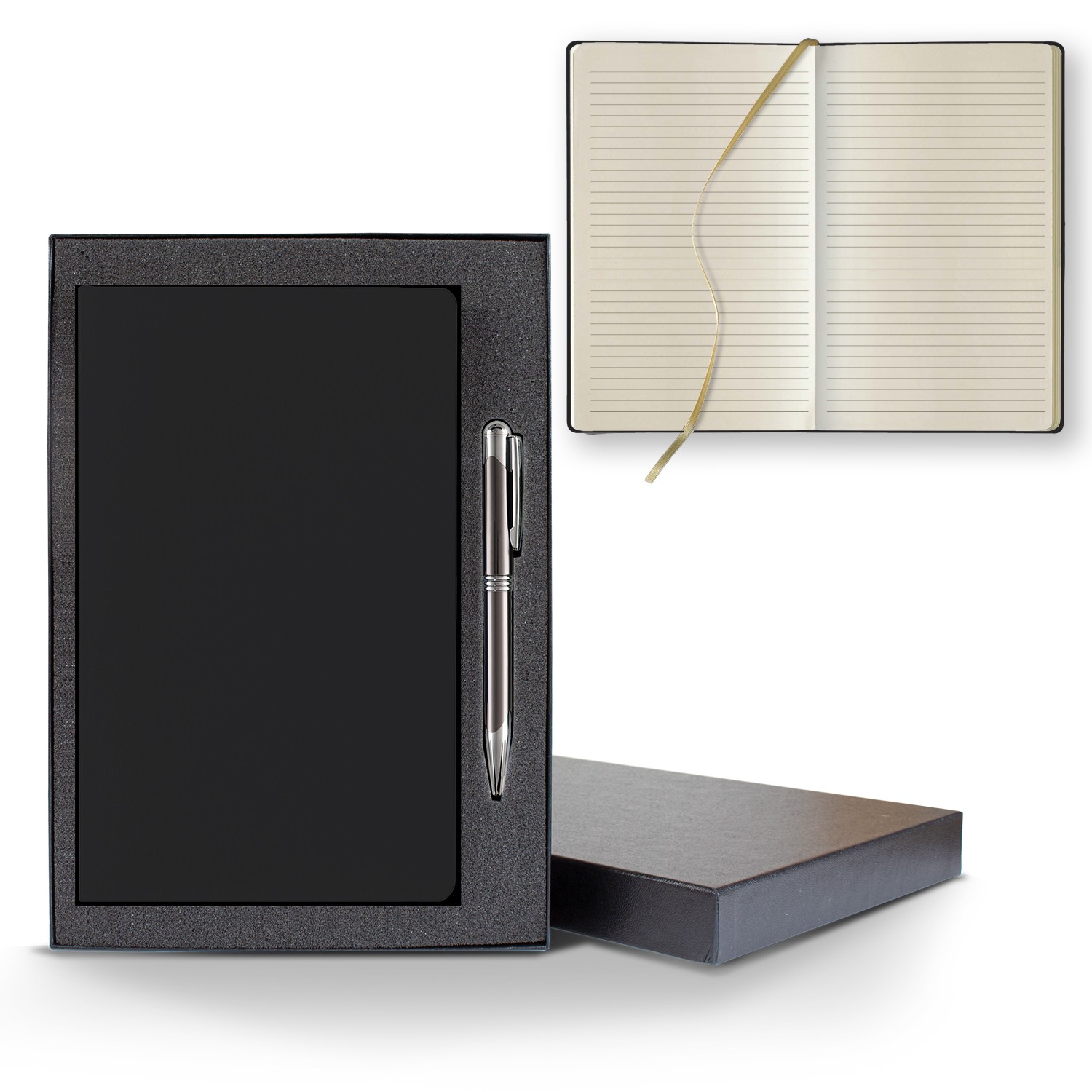 Picture of Castelli Matra Slim Medio Lined Ivory Page Journal Gift Set