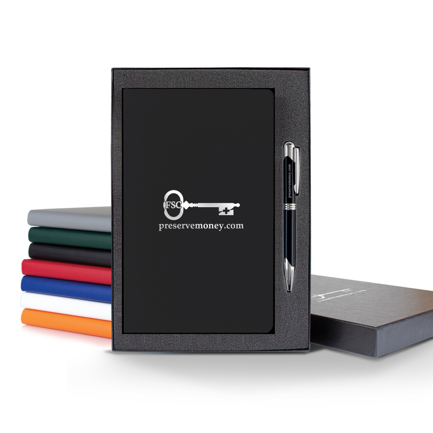 Picture of Castelli Matra Slim Medio Lined Ivory Page Journal Gift Set