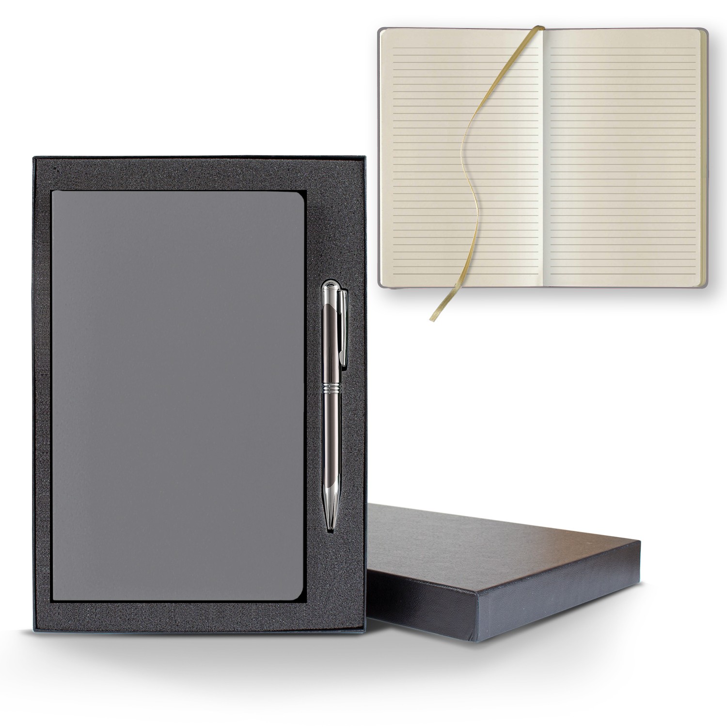 Picture of Castelli Matra Slim Medio Lined Ivory Page Journal Gift Set