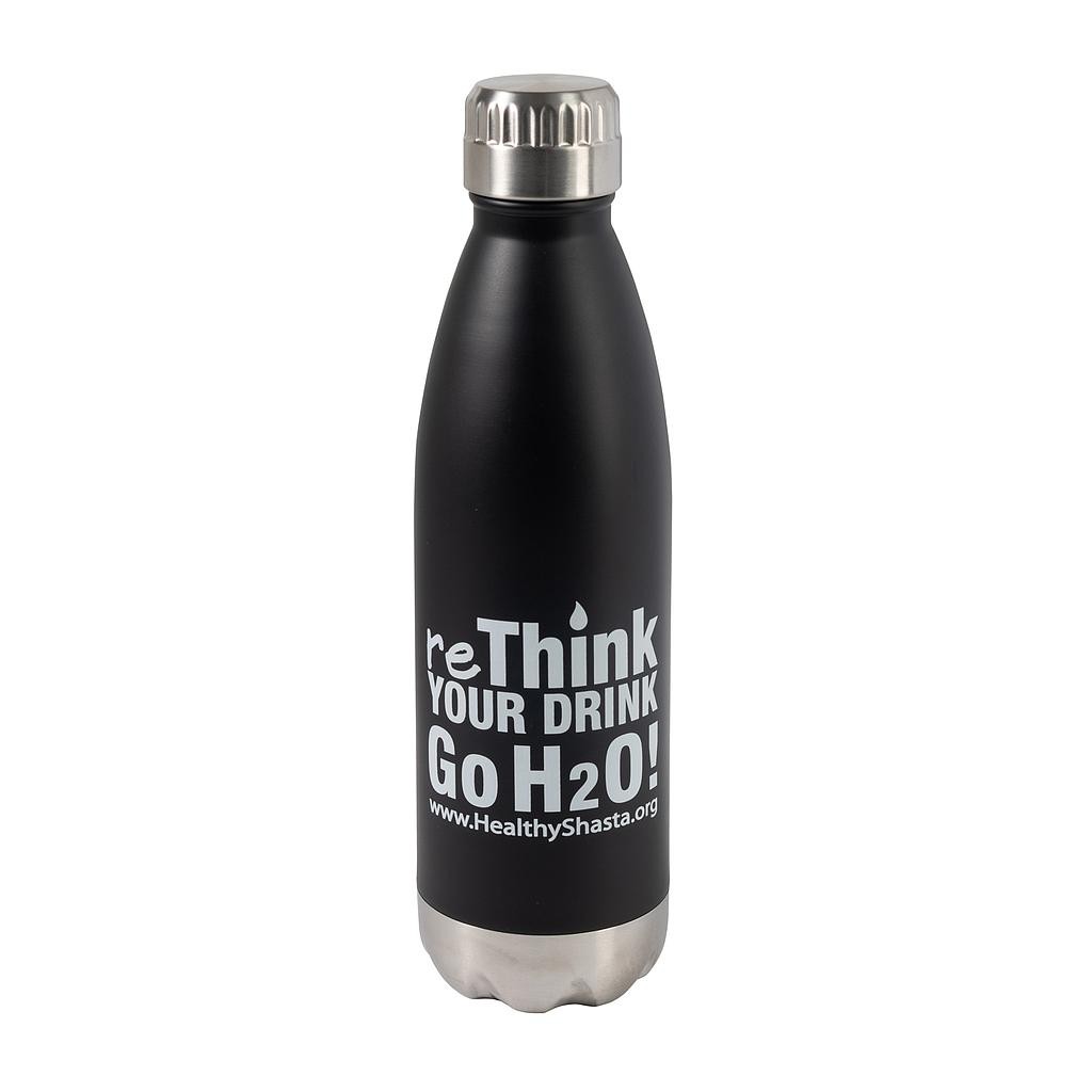 Picture of 16 oz Double Wall Stainless Steel Vacuum Bottle