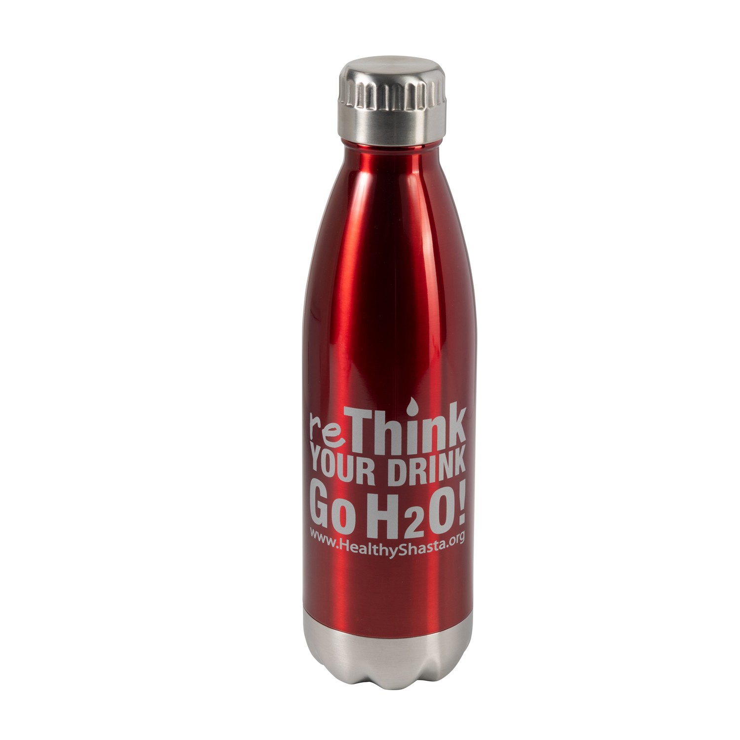 Picture of 16 oz Double Wall Stainless Steel Vacuum Bottle