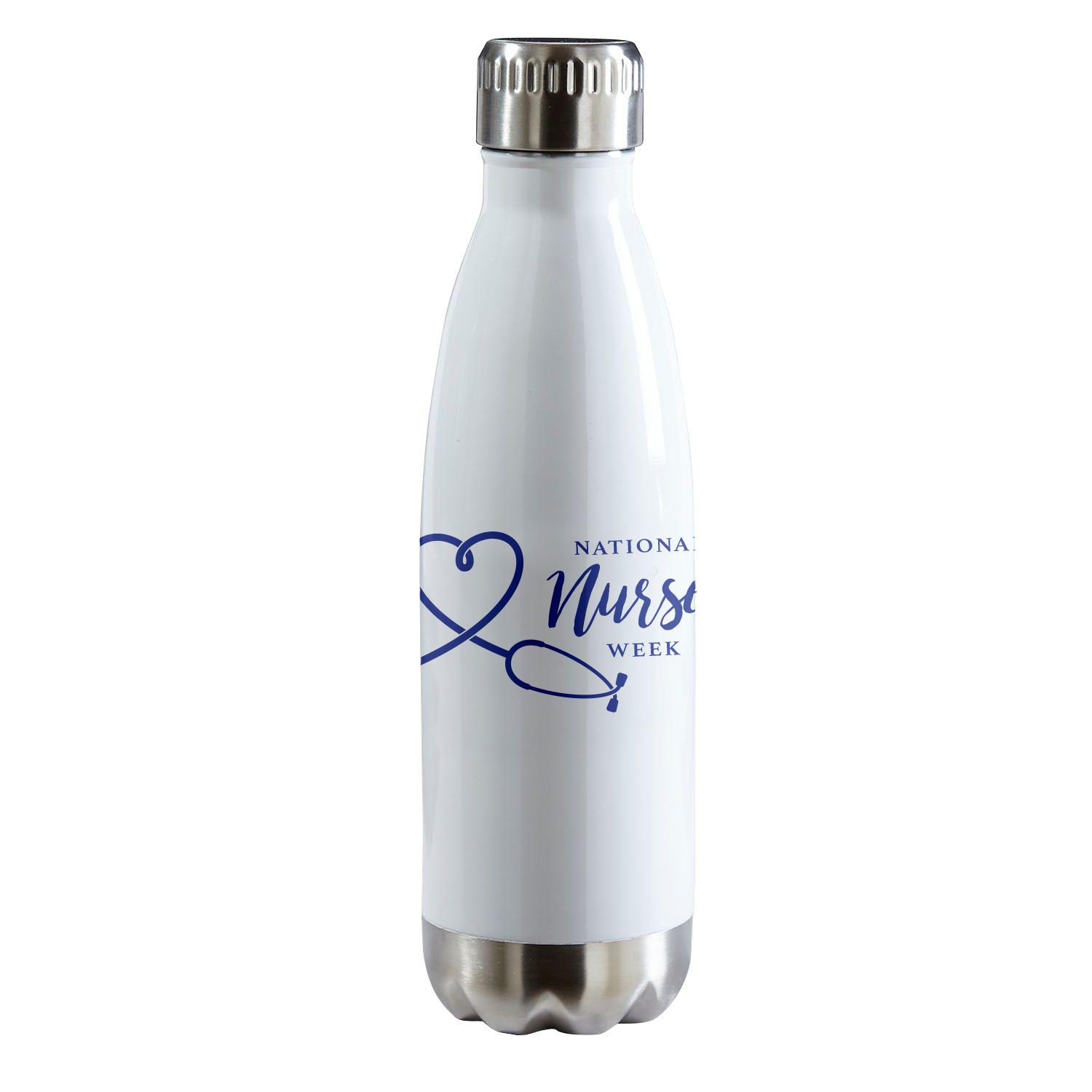 Picture of 16 oz Double Wall Stainless Steel Vacuum Bottle