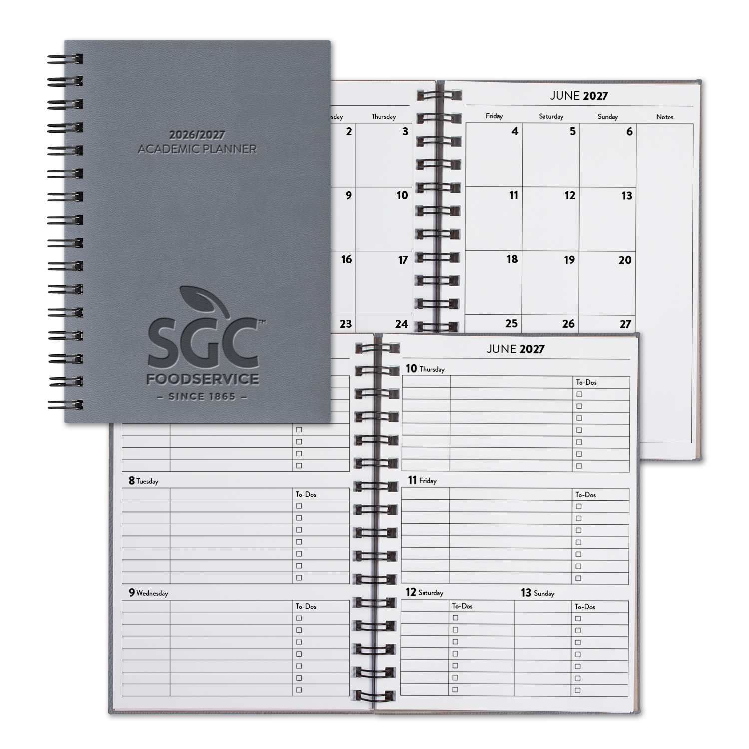 Picture of Castelli WireO Tucson Medio White Academic Planner
