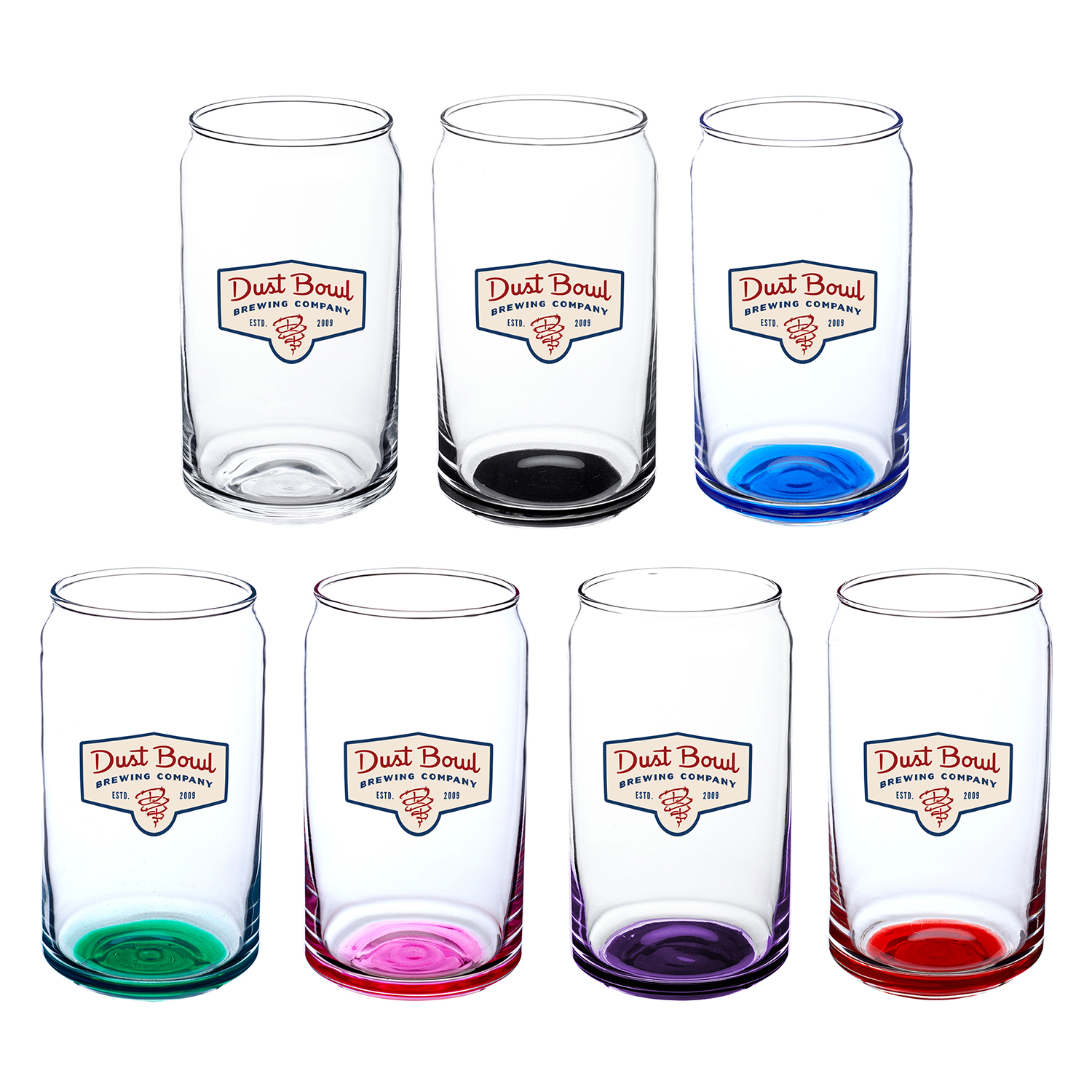 Picture of 16 oz. ARC Can Shaped Beer Glasses