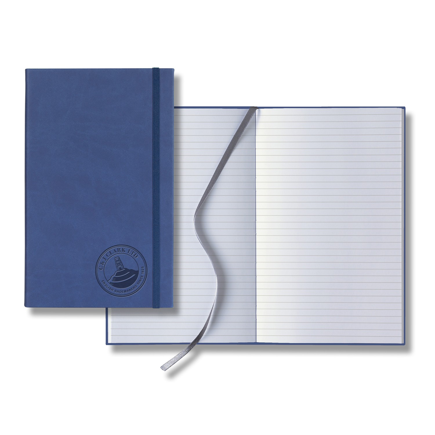 Picture of Castelli Tucson Banded Medio Lined White Page Journal