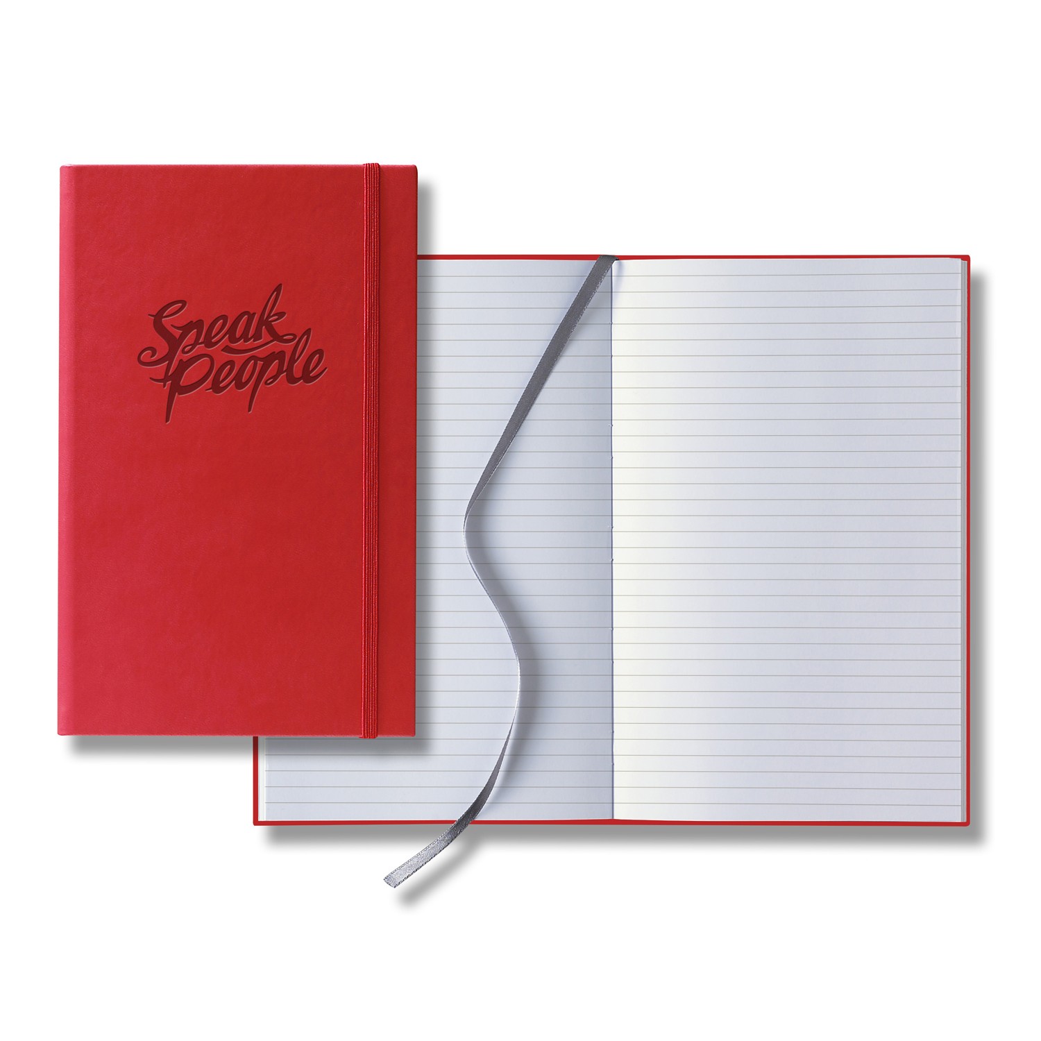 Picture of Castelli Tucson Banded Medio Lined White Page Journal