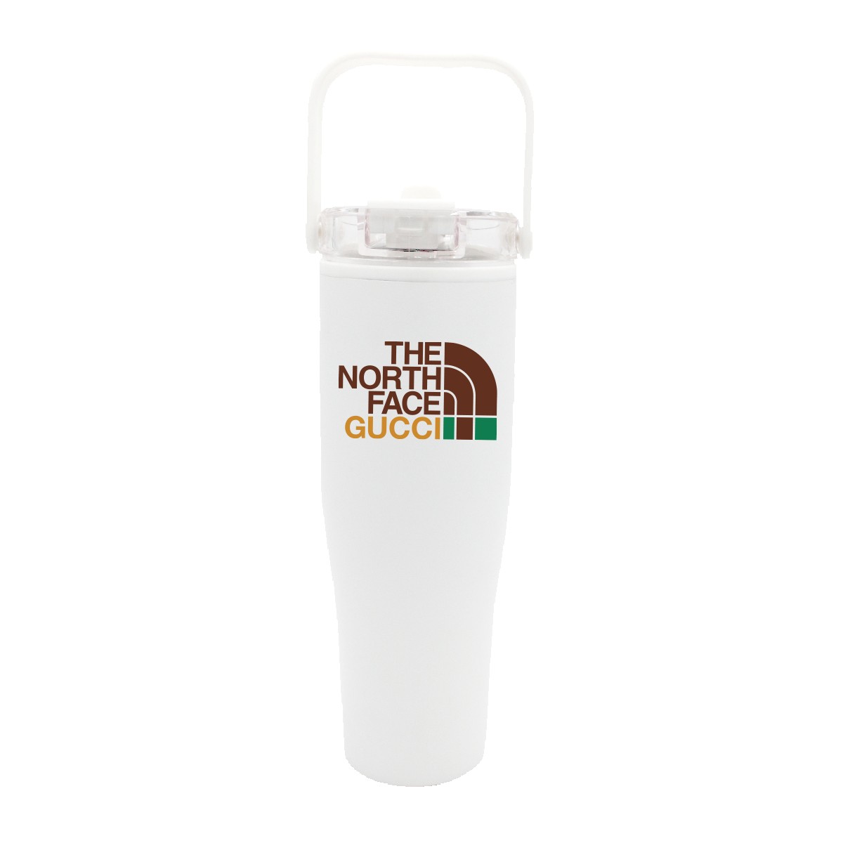 Picture of 30 oz. Recycled Tumbler with Handle Lid, Full Color Digital