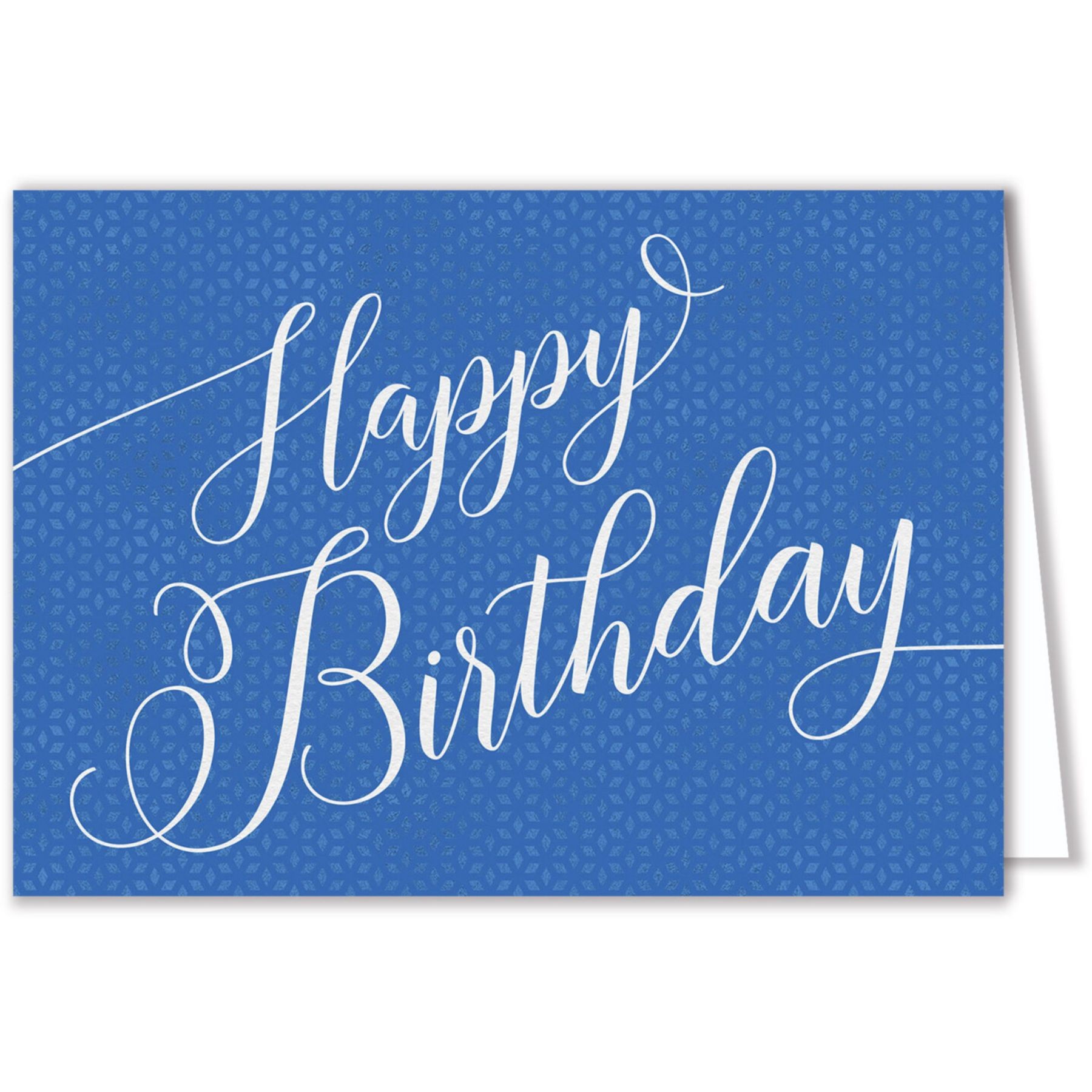 Picture of Happy Birthday Blue Card