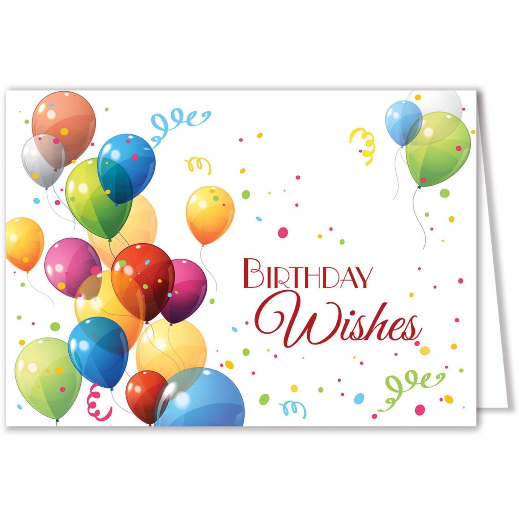 Picture of Birthday Wishes Card