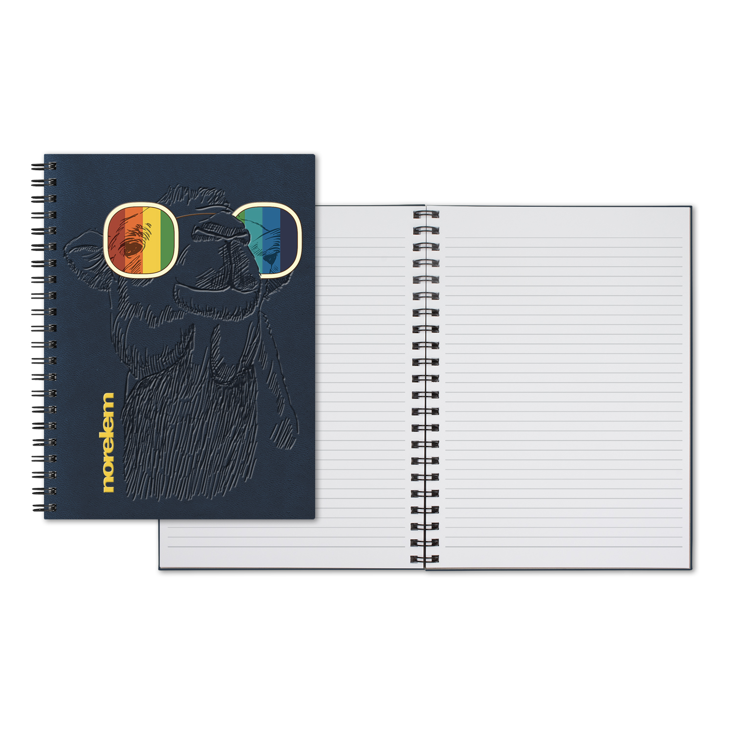 Picture of Castelli WireO Tucson Grande XL White Lined Pg Journal