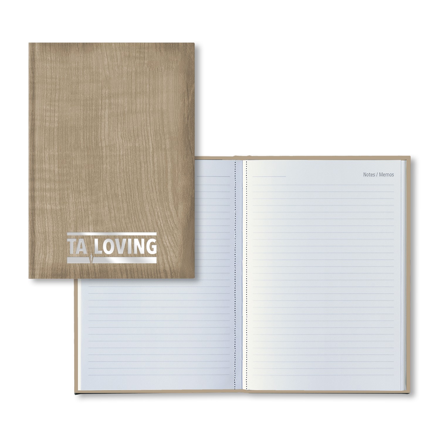 Picture of Castelli Cervino Medio Lined White Perf Page Notes & Memos Journal