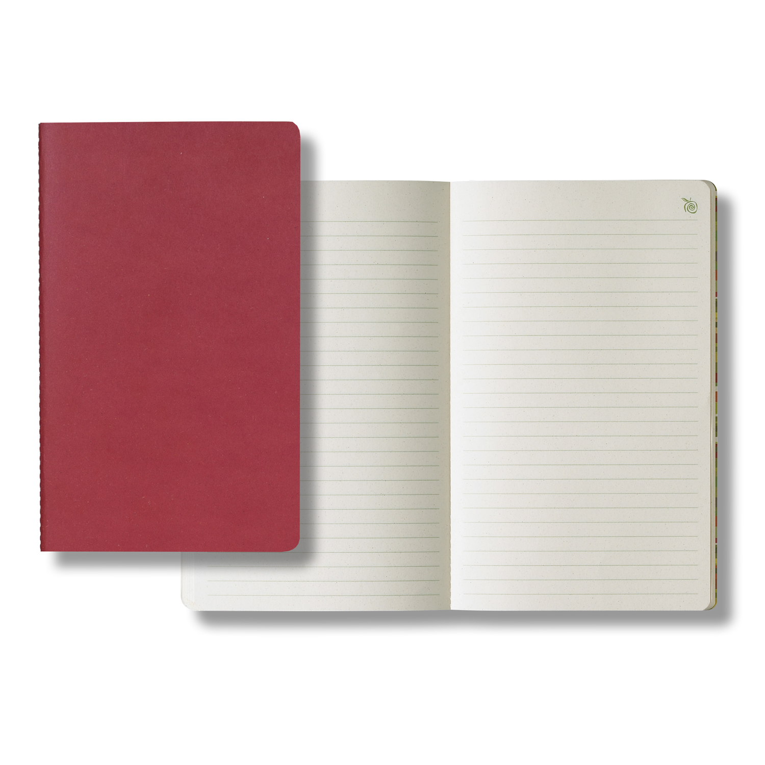 Picture of ApPeel Medio Lined Saddle Stitched Apple Page Journal