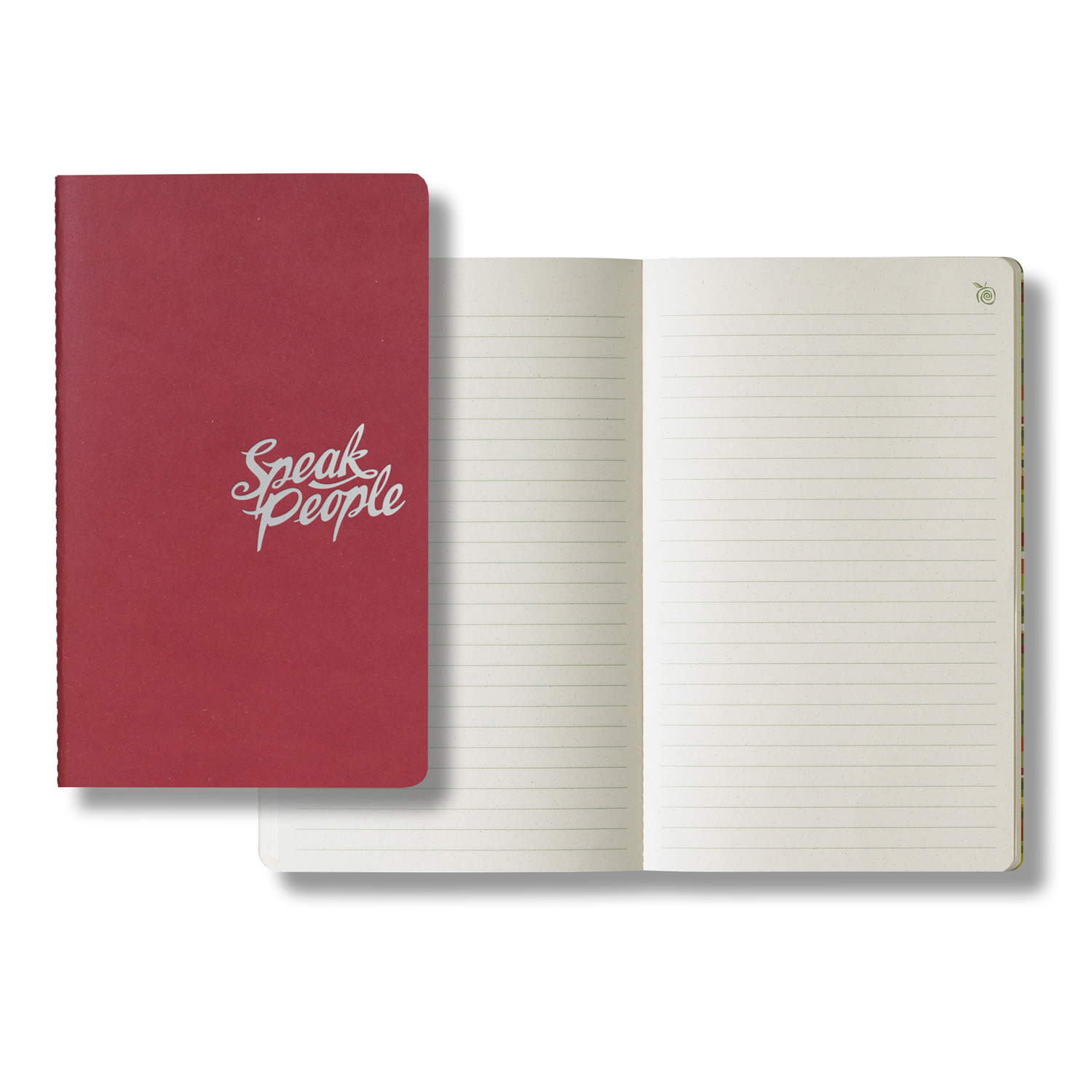 Picture of ApPeel Medio Lined Saddle Stitched Apple Page Journal